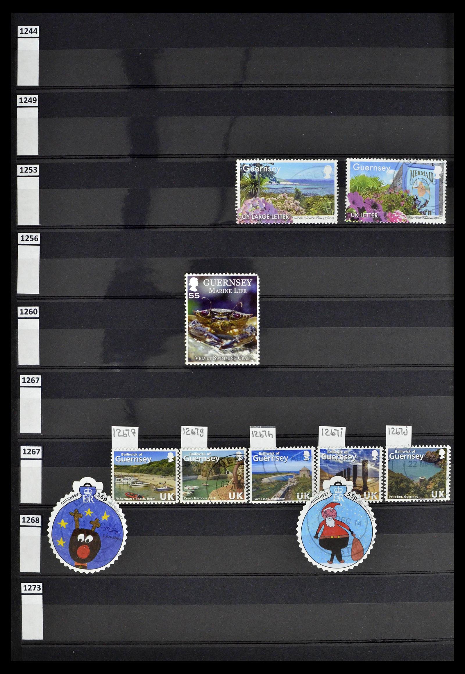 39197 0094 - Stamp collection 39197 Channel Islands 1941-2015.