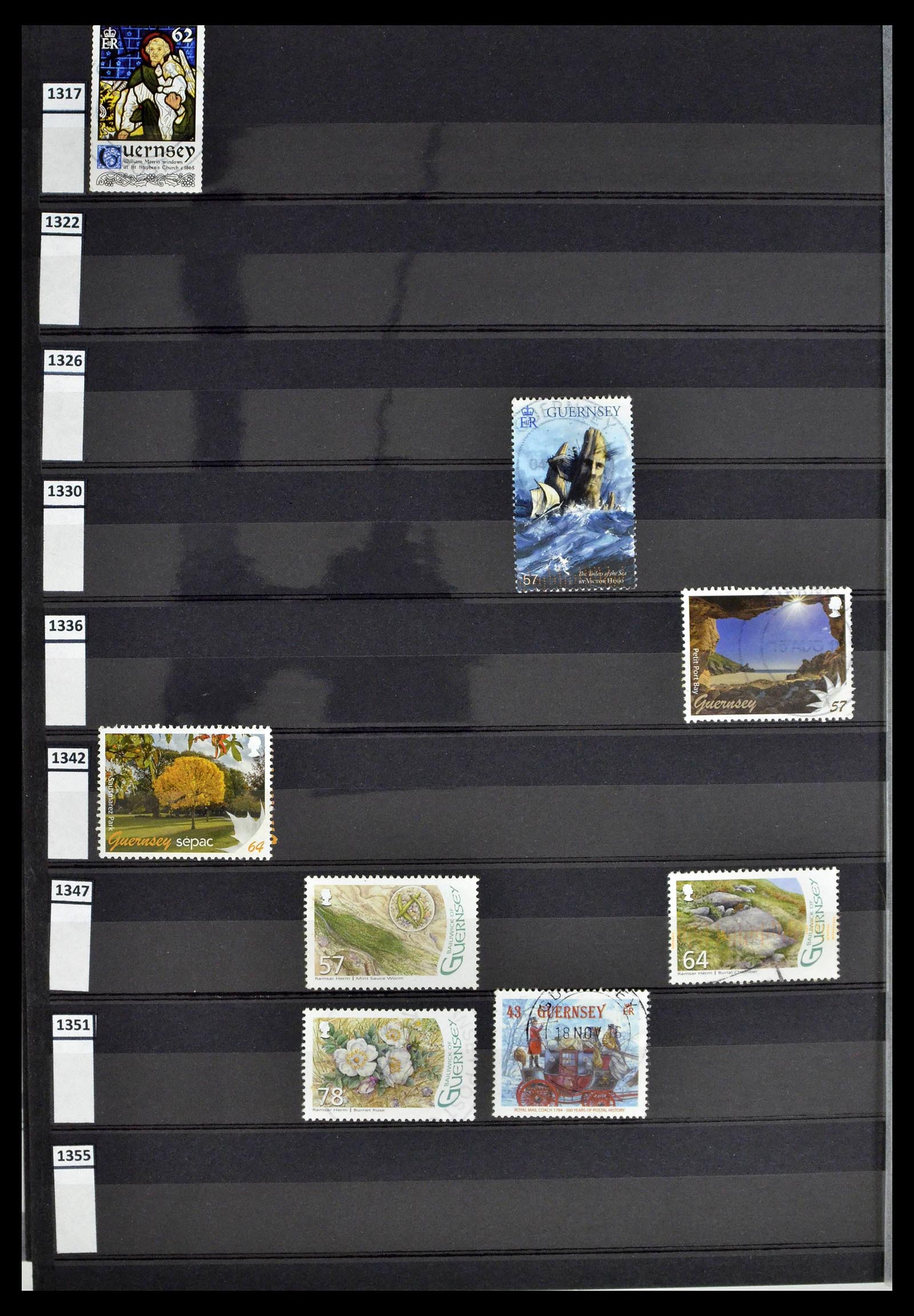 39197 0096 - Stamp collection 39197 Channel Islands 1941-2015.