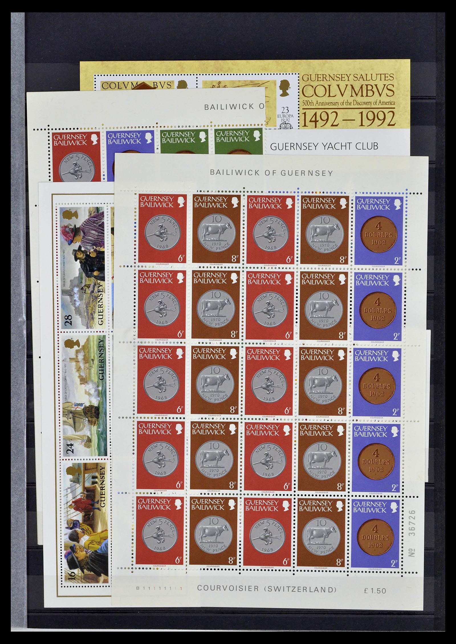 39197 0101 - Stamp collection 39197 Channel Islands 1941-2015.
