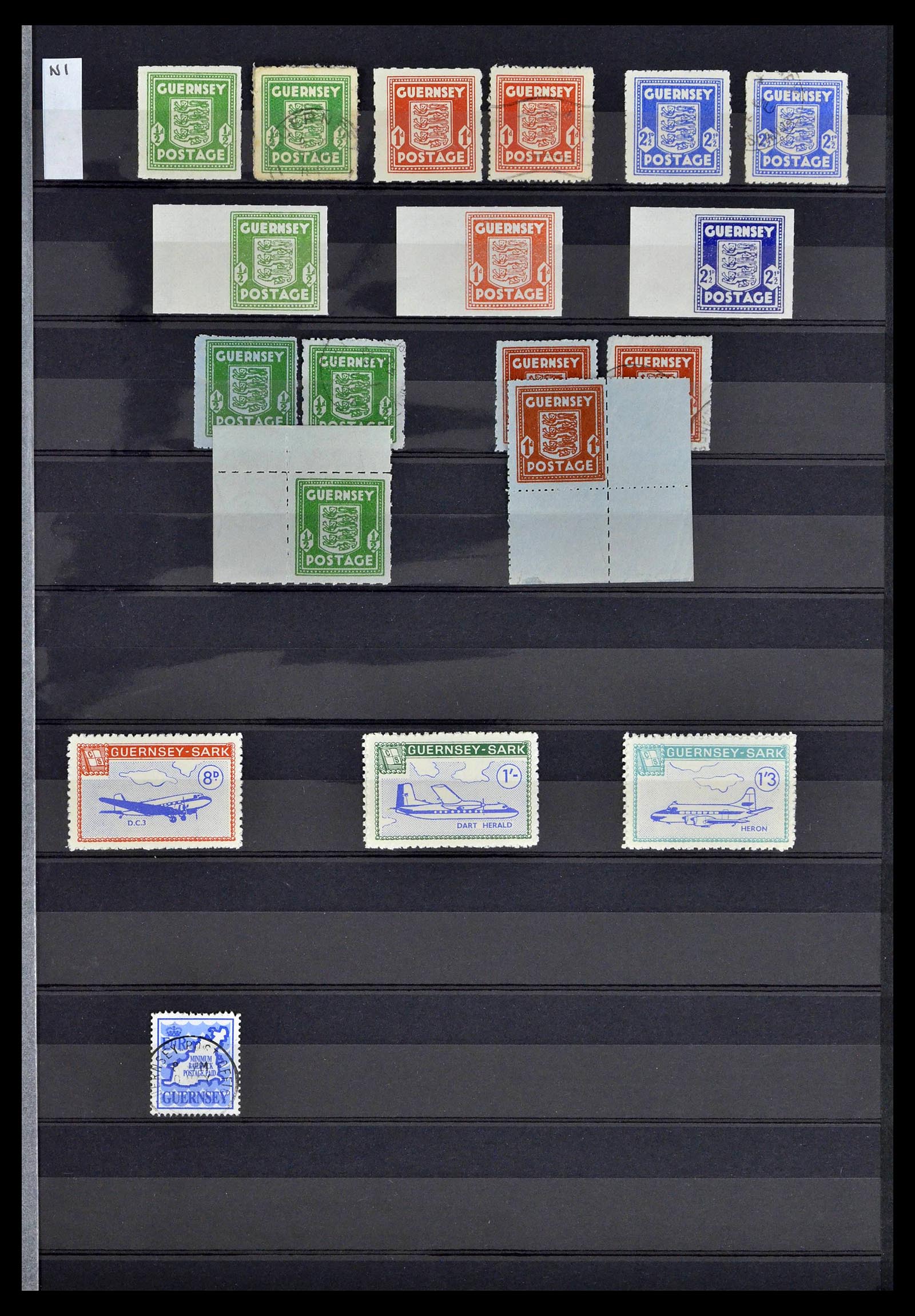39197 0103 - Stamp collection 39197 Channel Islands 1941-2015.