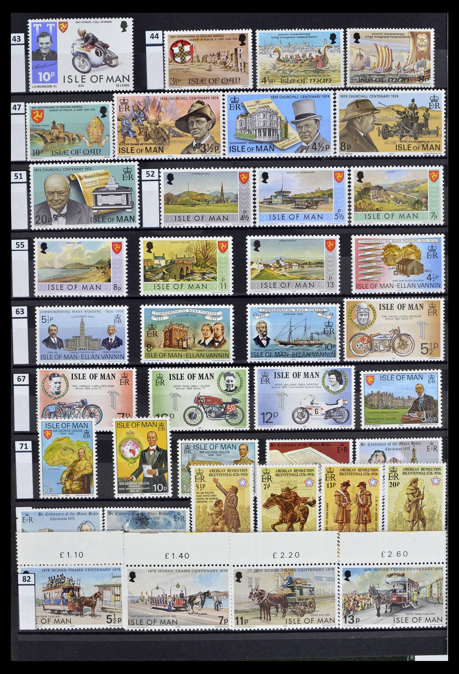 39197 0105 - Stamp collection 39197 Channel Islands 1941-2015.