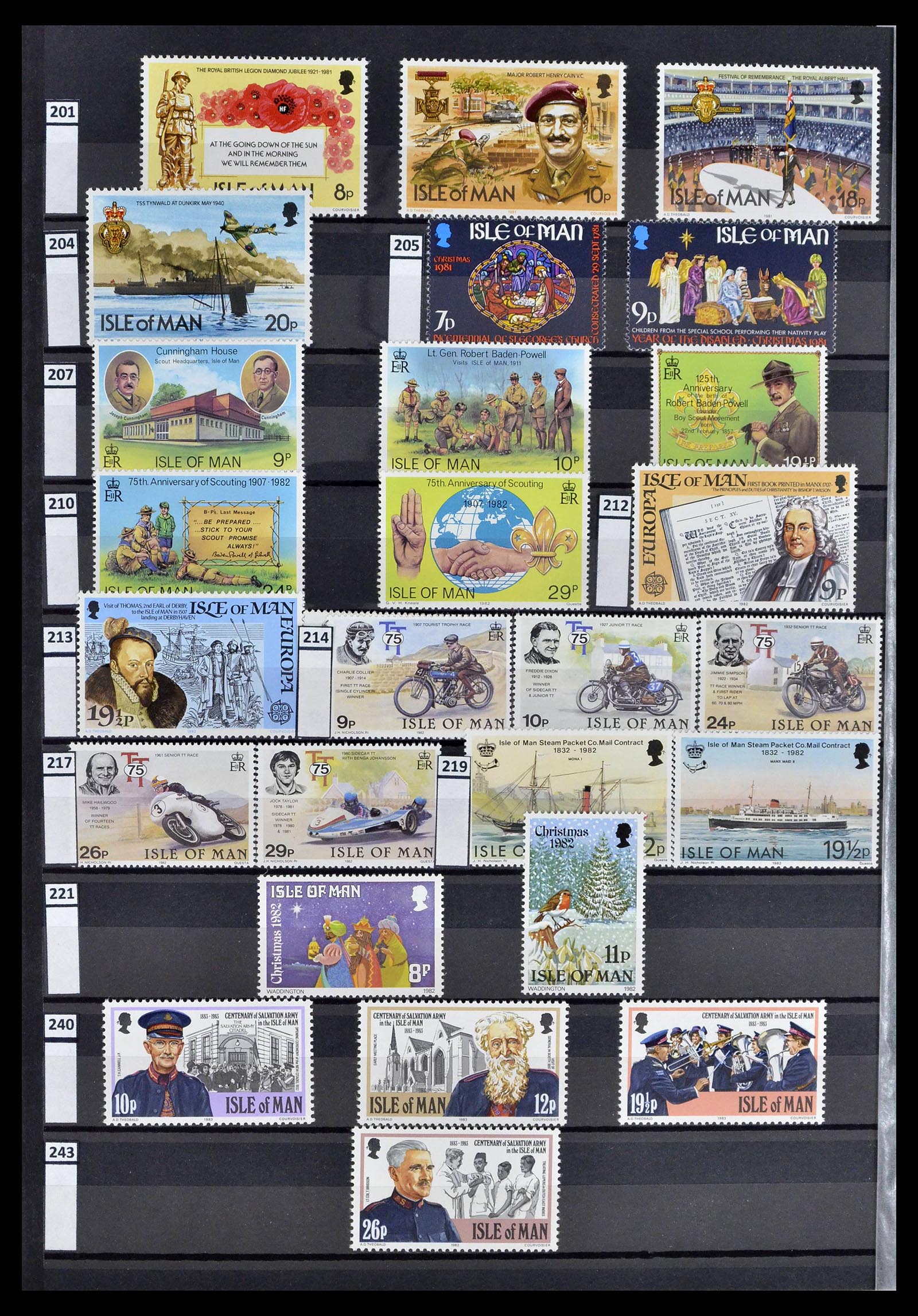 39197 0109 - Stamp collection 39197 Channel Islands 1941-2015.