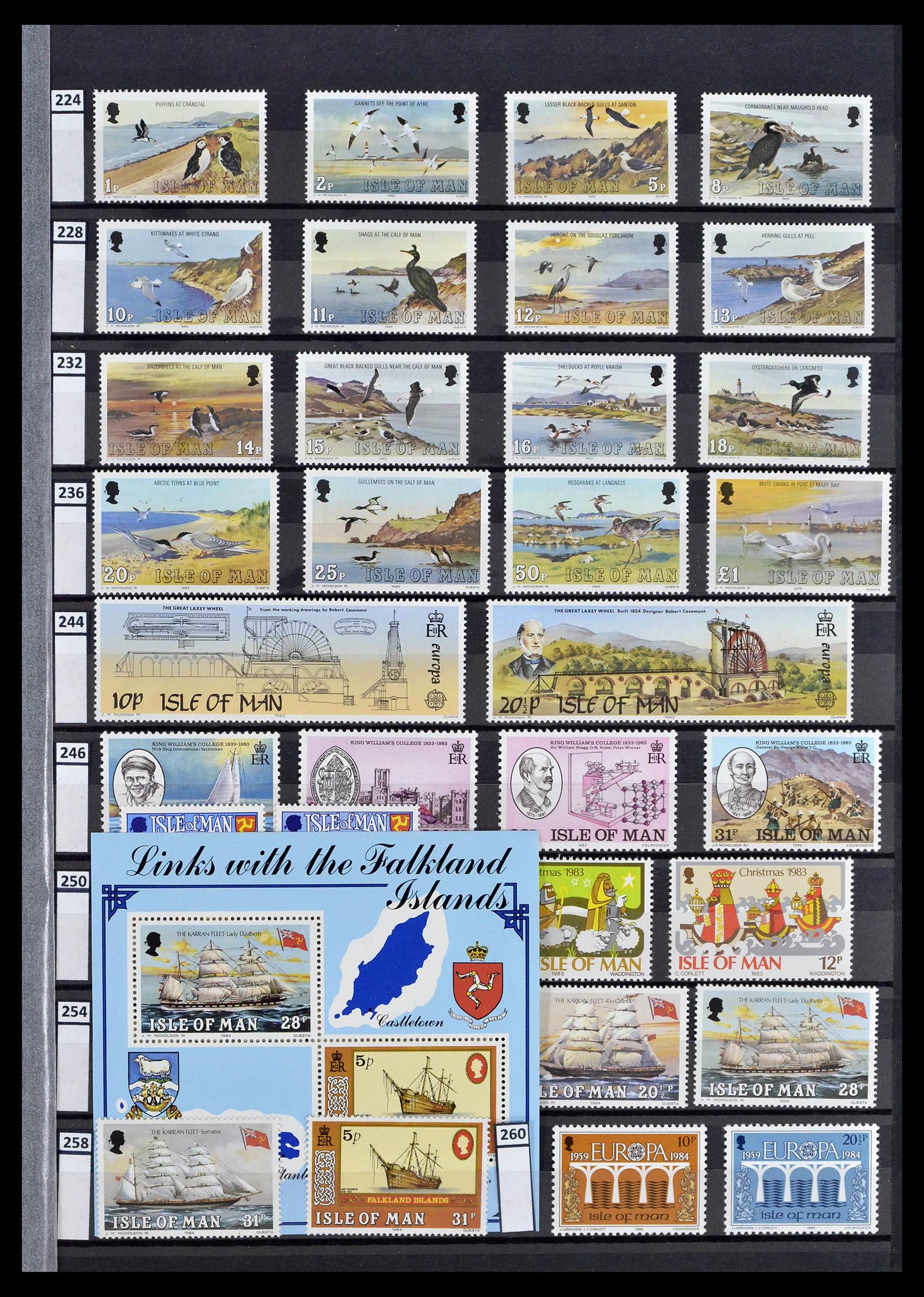 39197 0110 - Stamp collection 39197 Channel Islands 1941-2015.