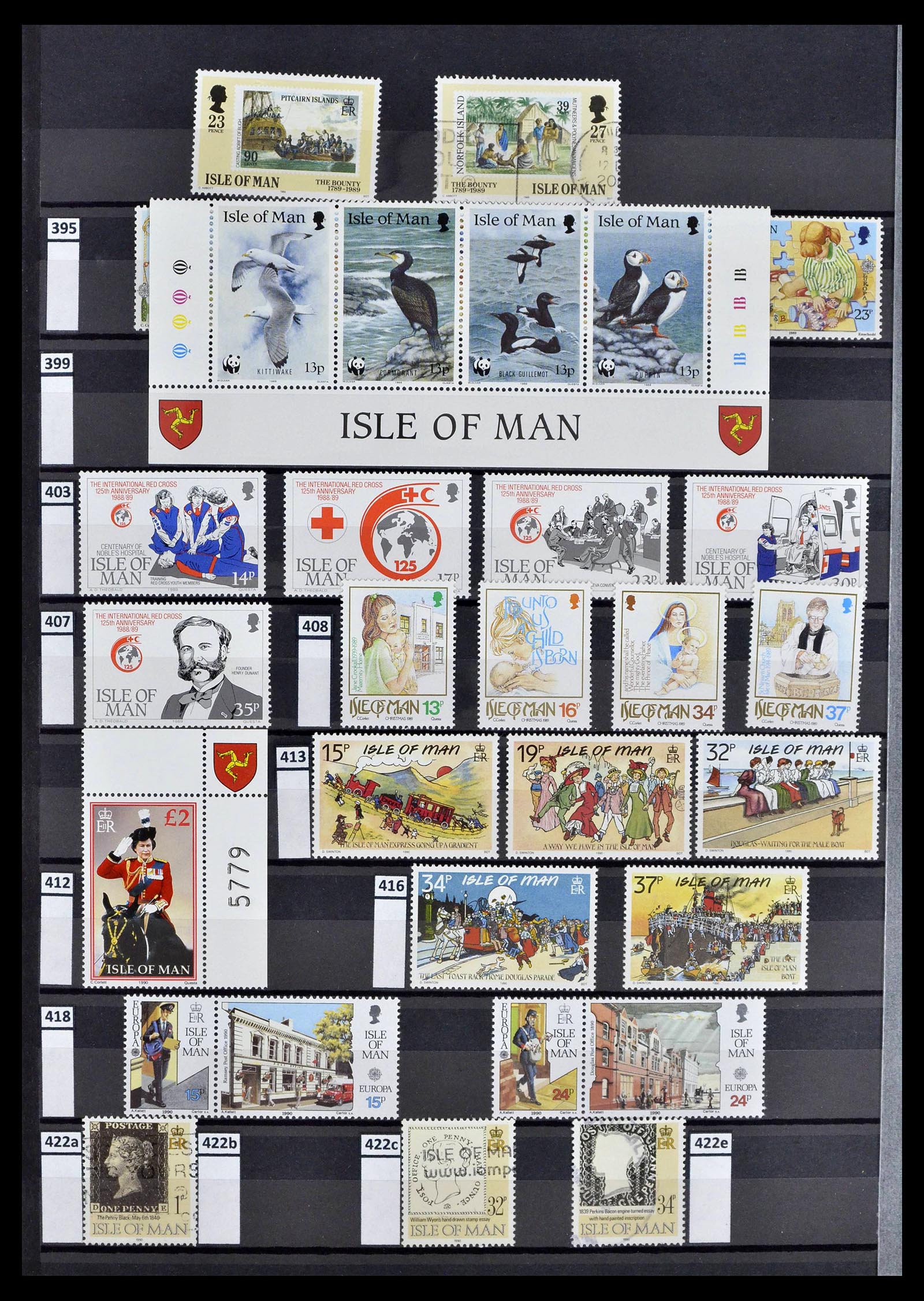 39197 0115 - Stamp collection 39197 Channel Islands 1941-2015.