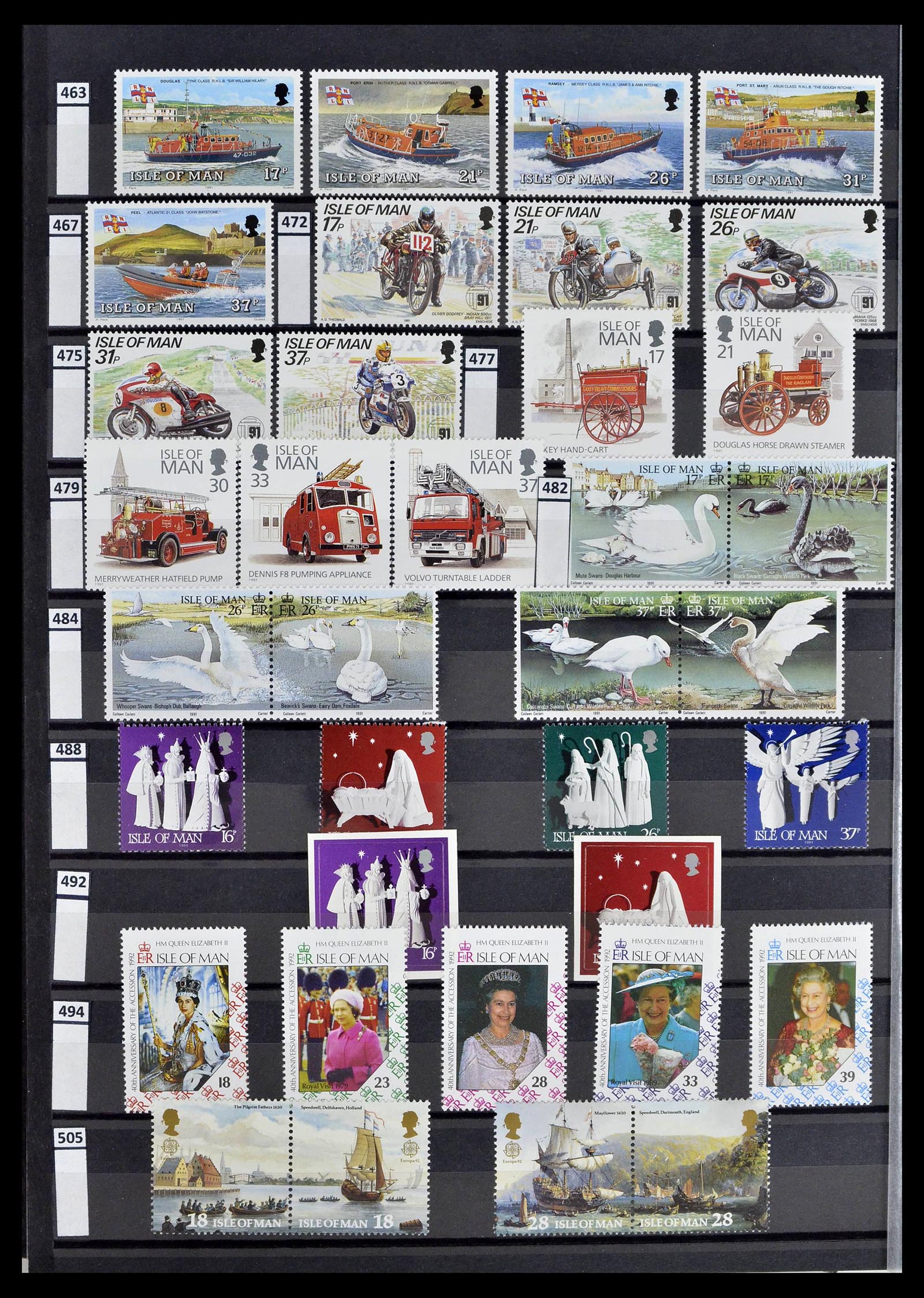 39197 0117 - Stamp collection 39197 Channel Islands 1941-2015.
