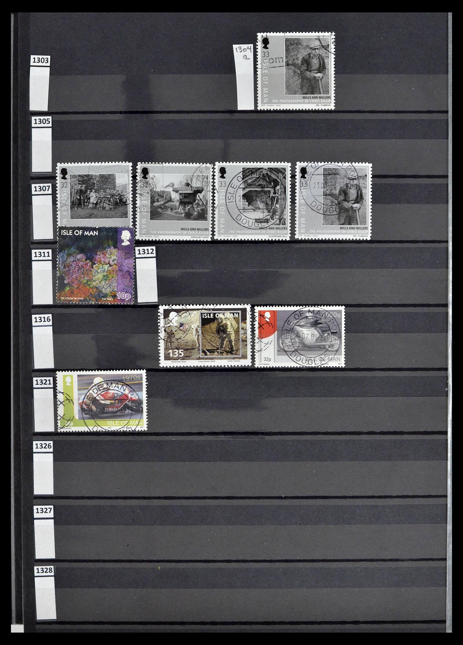 39197 0145 - Postzegelverzameling 39197 Kanaaleilanden 1941-2015.