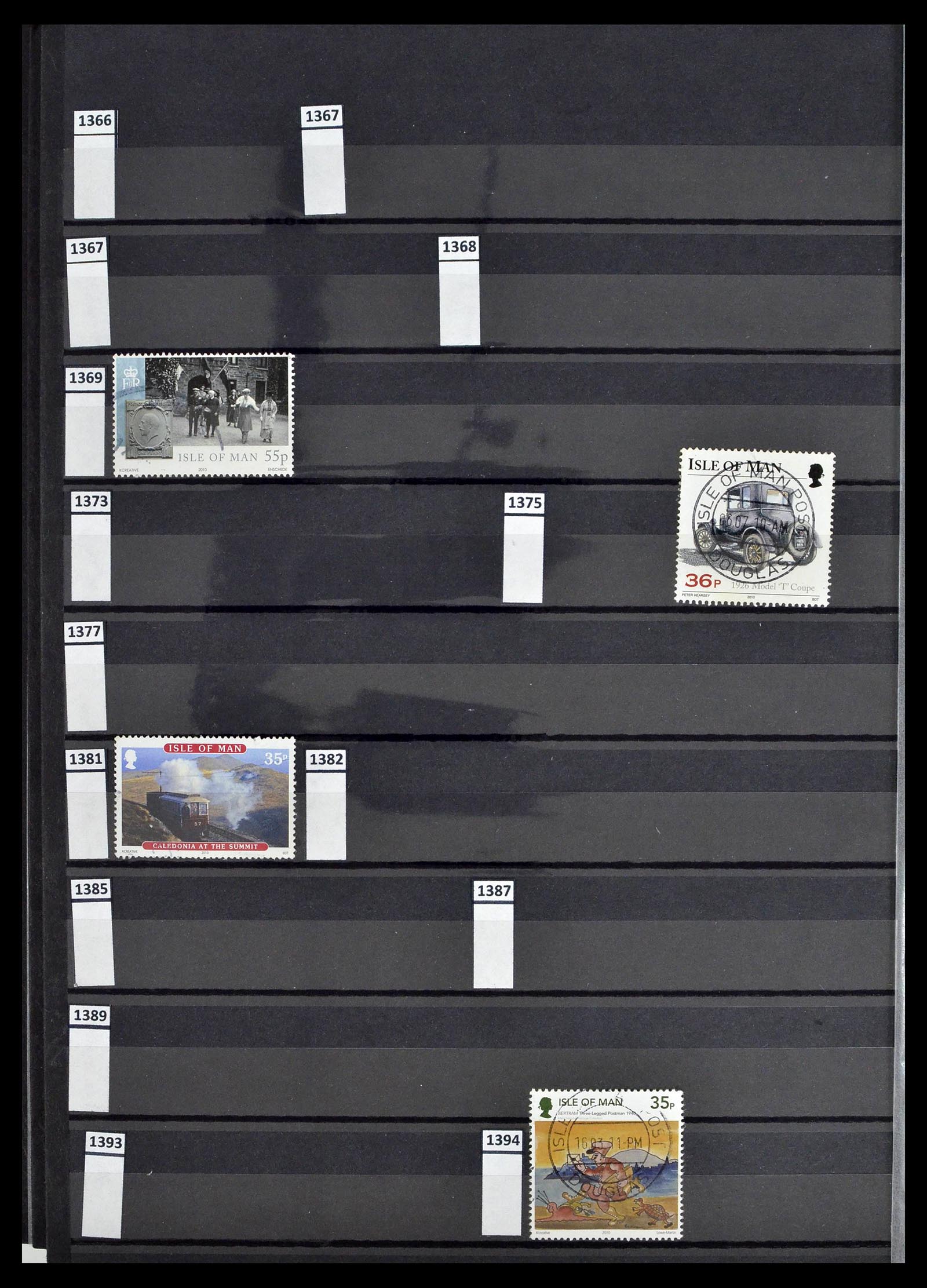 39197 0147 - Postzegelverzameling 39197 Kanaaleilanden 1941-2015.