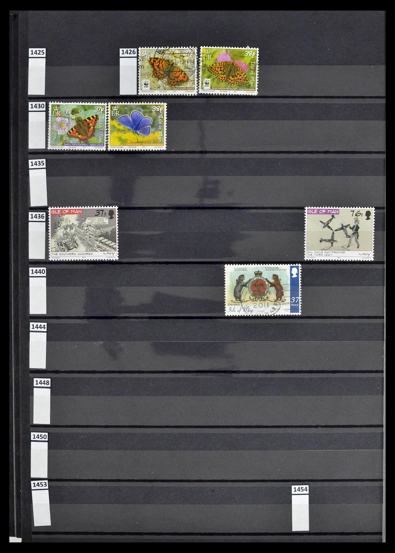39197 0149 - Postzegelverzameling 39197 Kanaaleilanden 1941-2015.