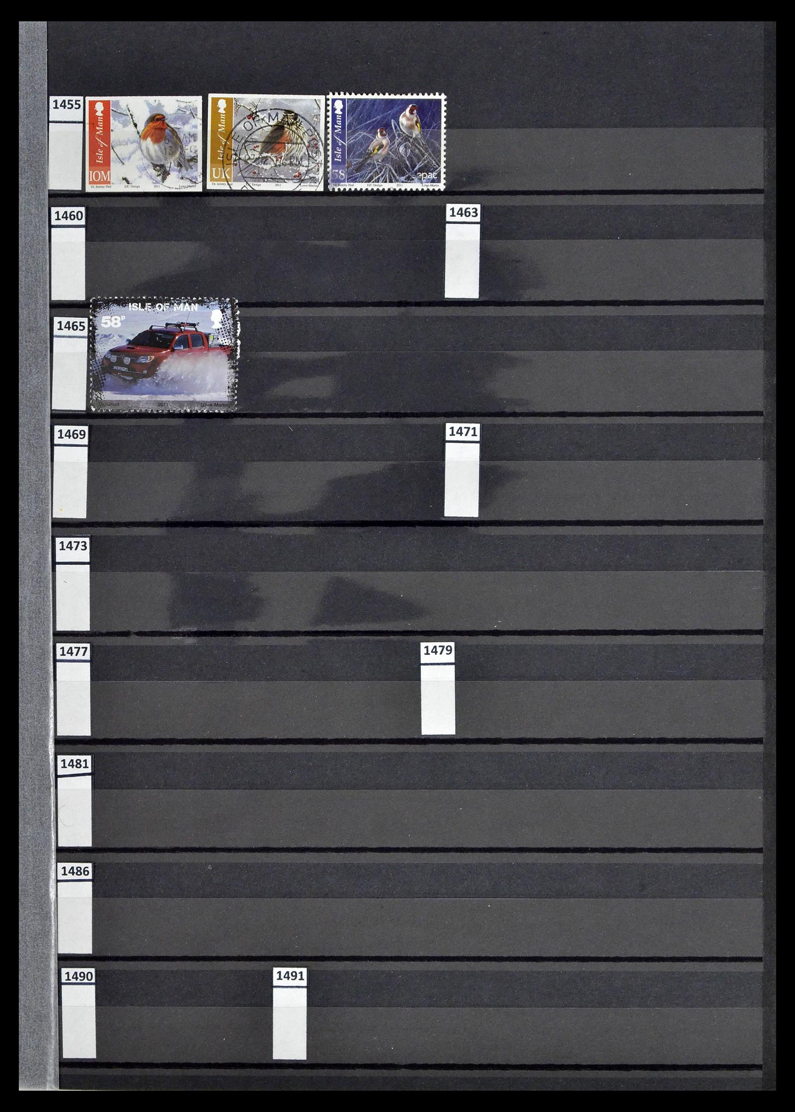 39197 0150 - Postzegelverzameling 39197 Kanaaleilanden 1941-2015.