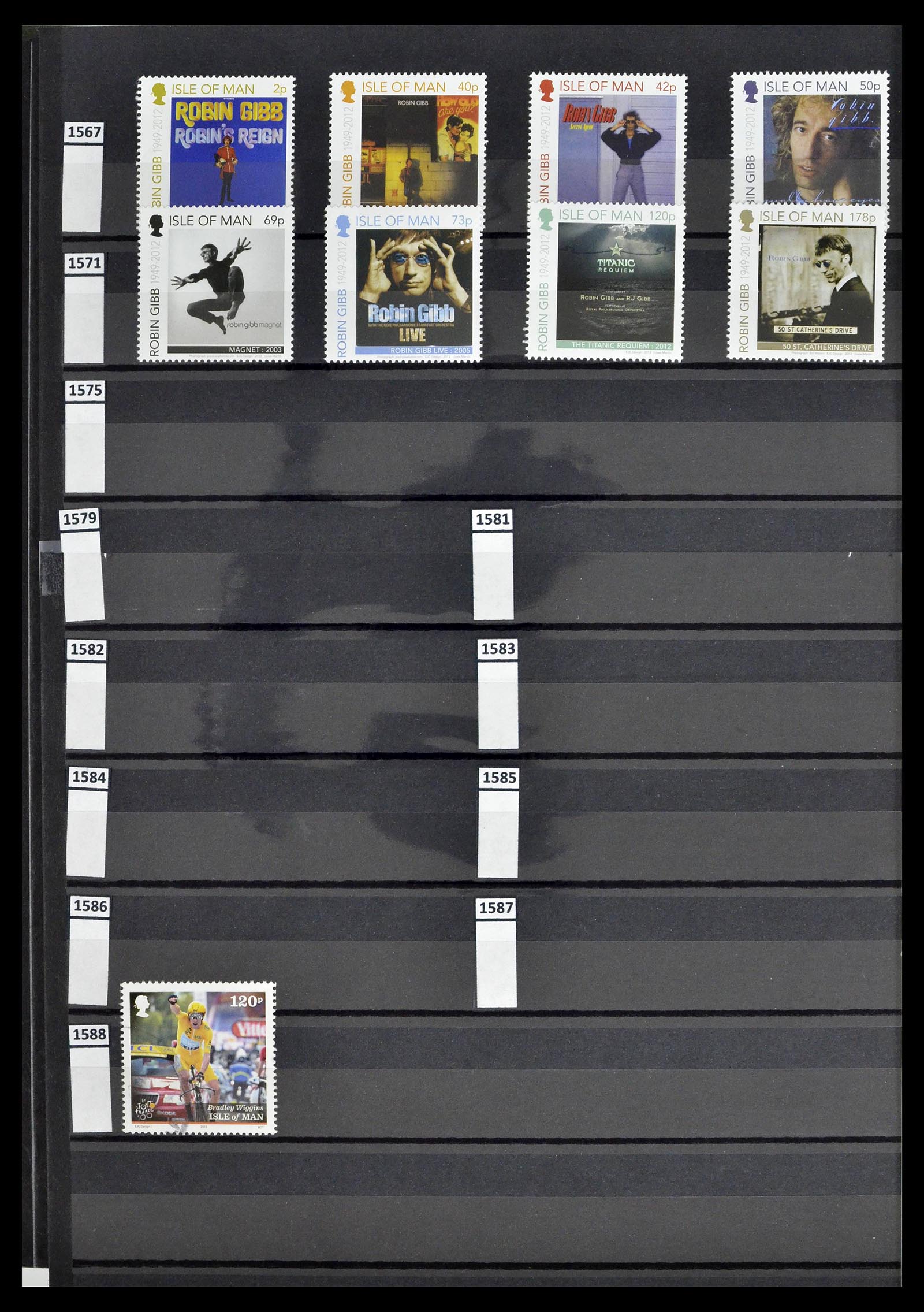 39197 0153 - Postzegelverzameling 39197 Kanaaleilanden 1941-2015.