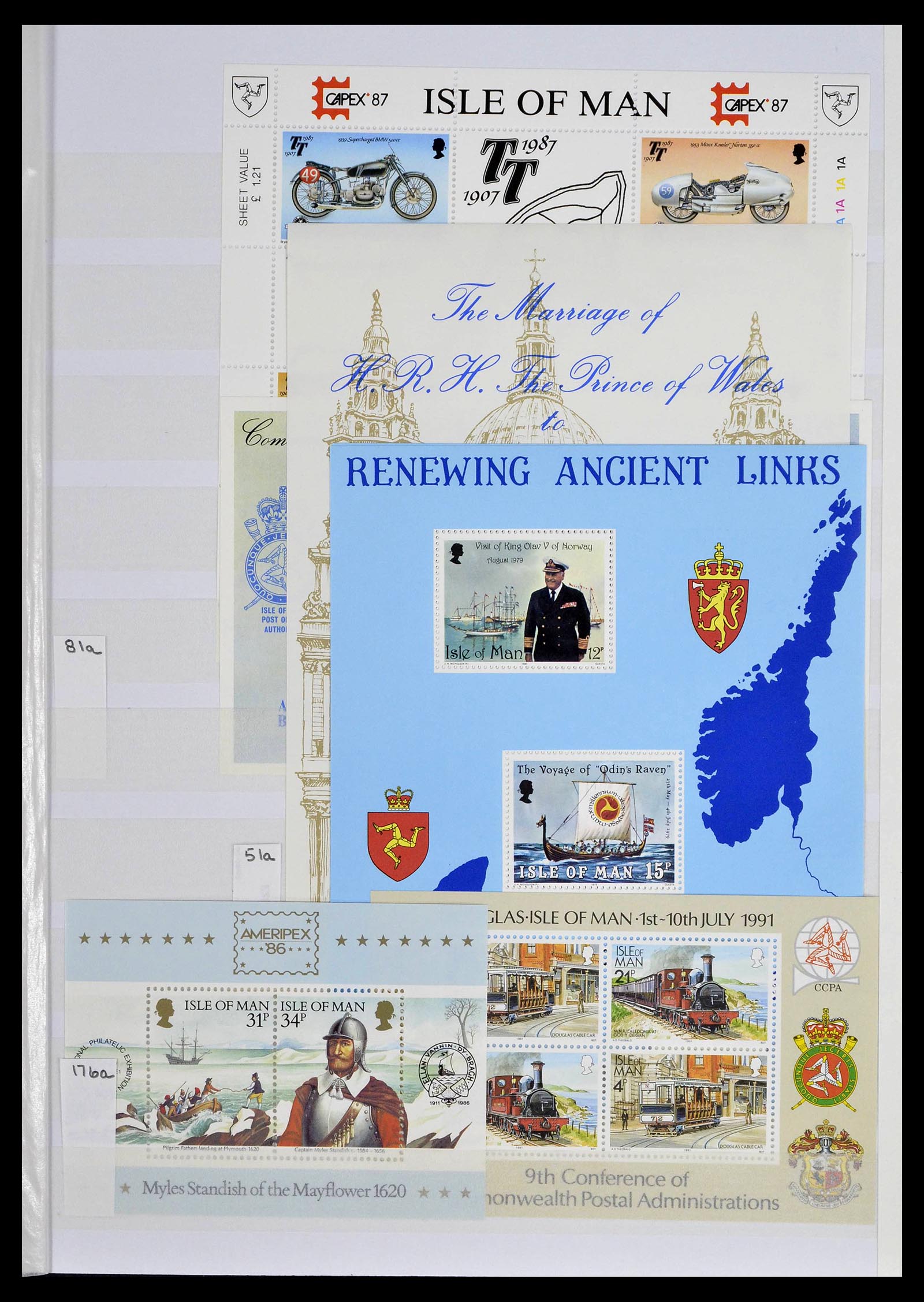 39197 0170 - Postzegelverzameling 39197 Kanaaleilanden 1941-2015.