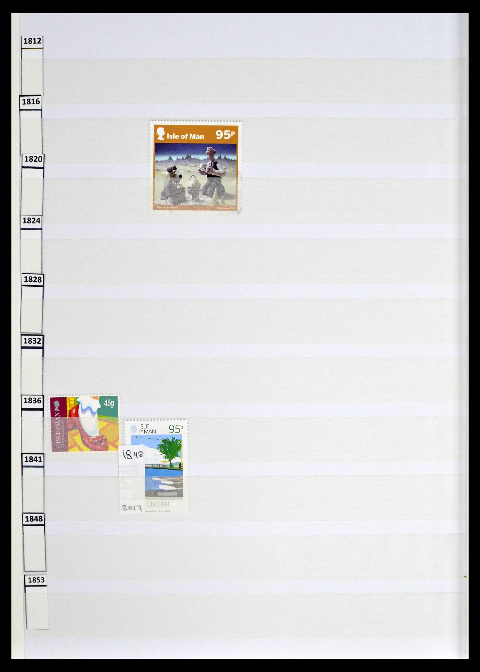 39197 0179 - Postzegelverzameling 39197 Kanaaleilanden 1941-2015.