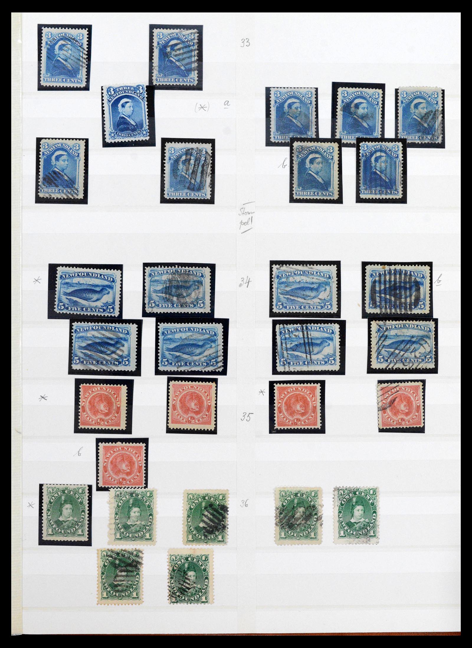 39199 0005 - Postzegelverzameling 39199 Canada en provinciën 1851-1970.