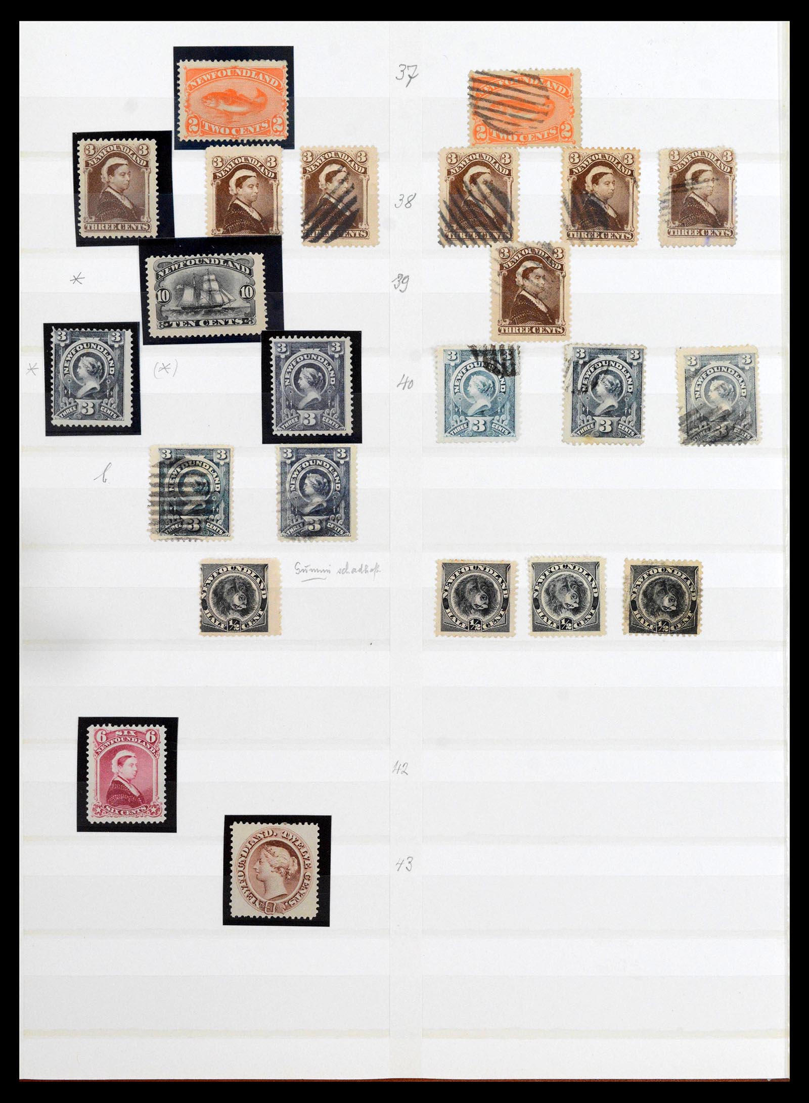 39199 0006 - Postzegelverzameling 39199 Canada en provinciën 1851-1970.
