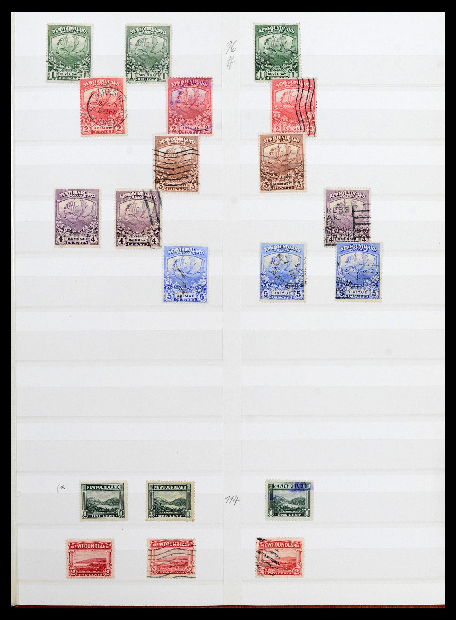 39199 0011 - Postzegelverzameling 39199 Canada en provinciën 1851-1970.