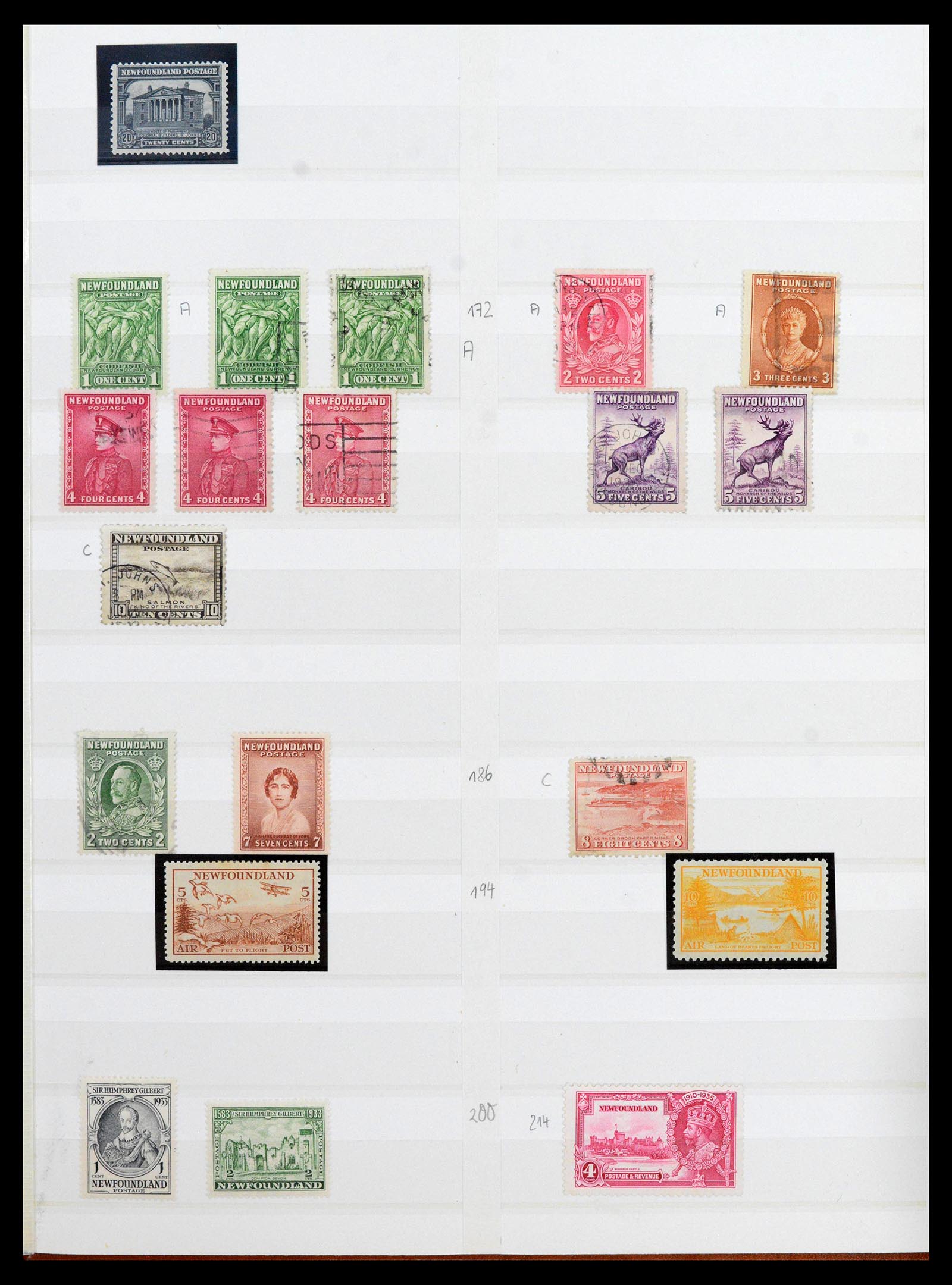 39199 0013 - Postzegelverzameling 39199 Canada en provinciën 1851-1970.