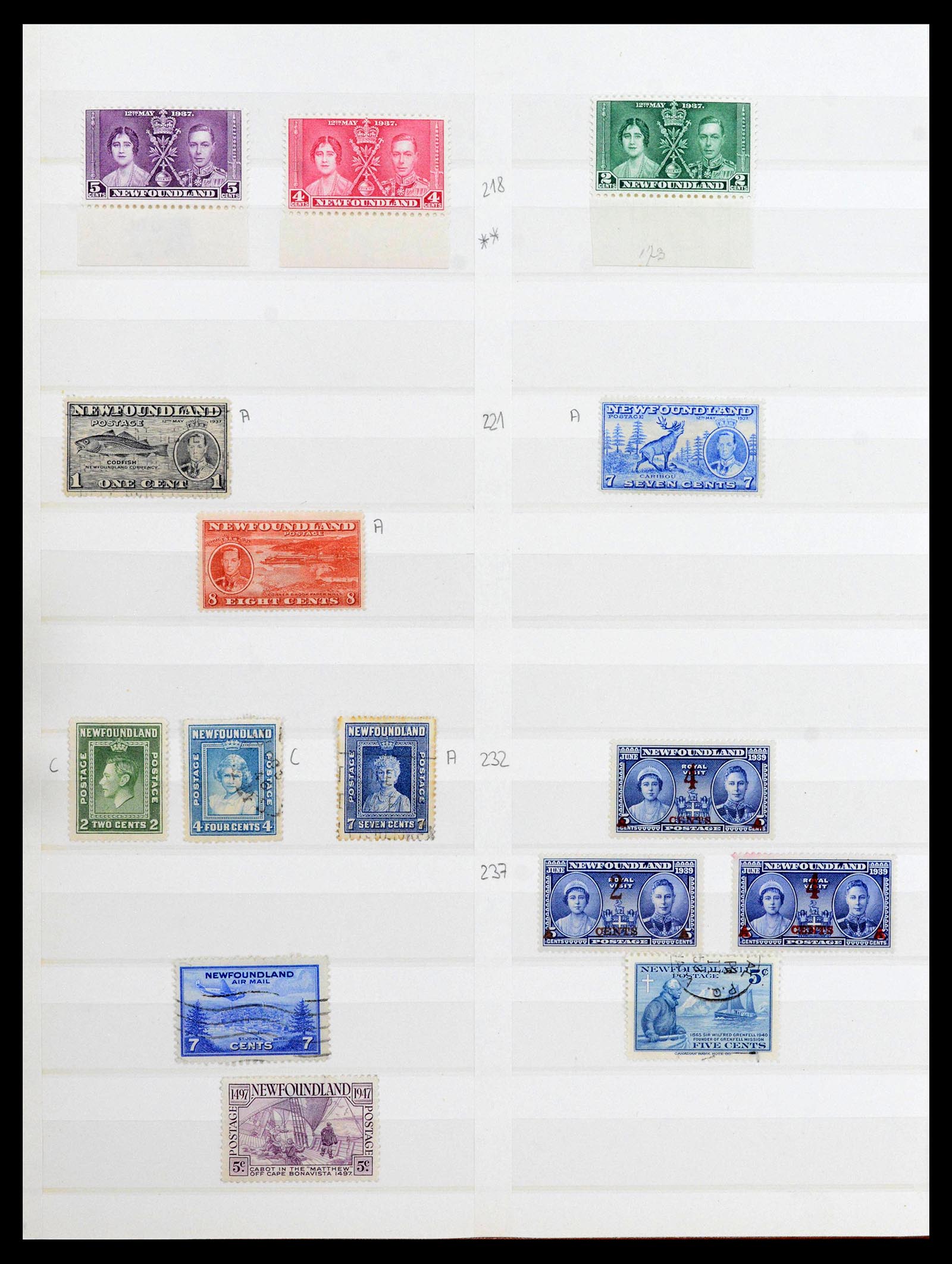 39199 0014 - Postzegelverzameling 39199 Canada en provinciën 1851-1970.