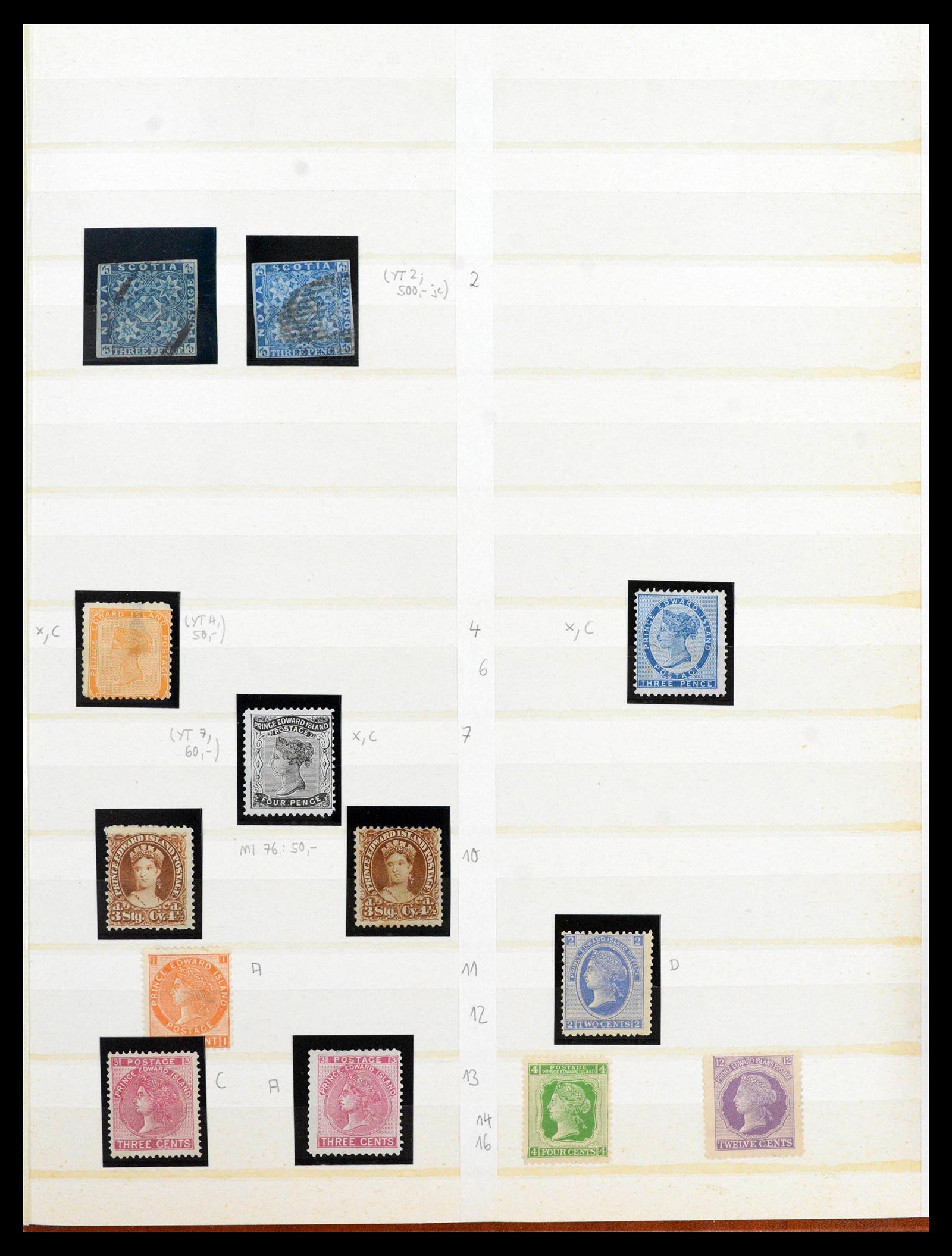 39199 0017 - Postzegelverzameling 39199 Canada en provinciën 1851-1970.