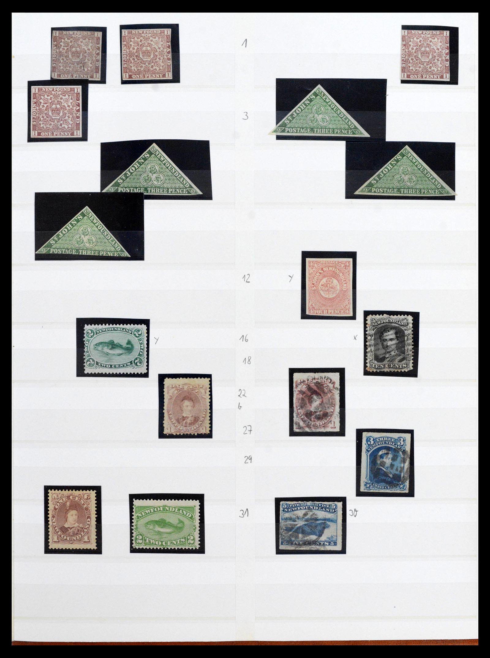 39199 0018 - Postzegelverzameling 39199 Canada en provinciën 1851-1970.