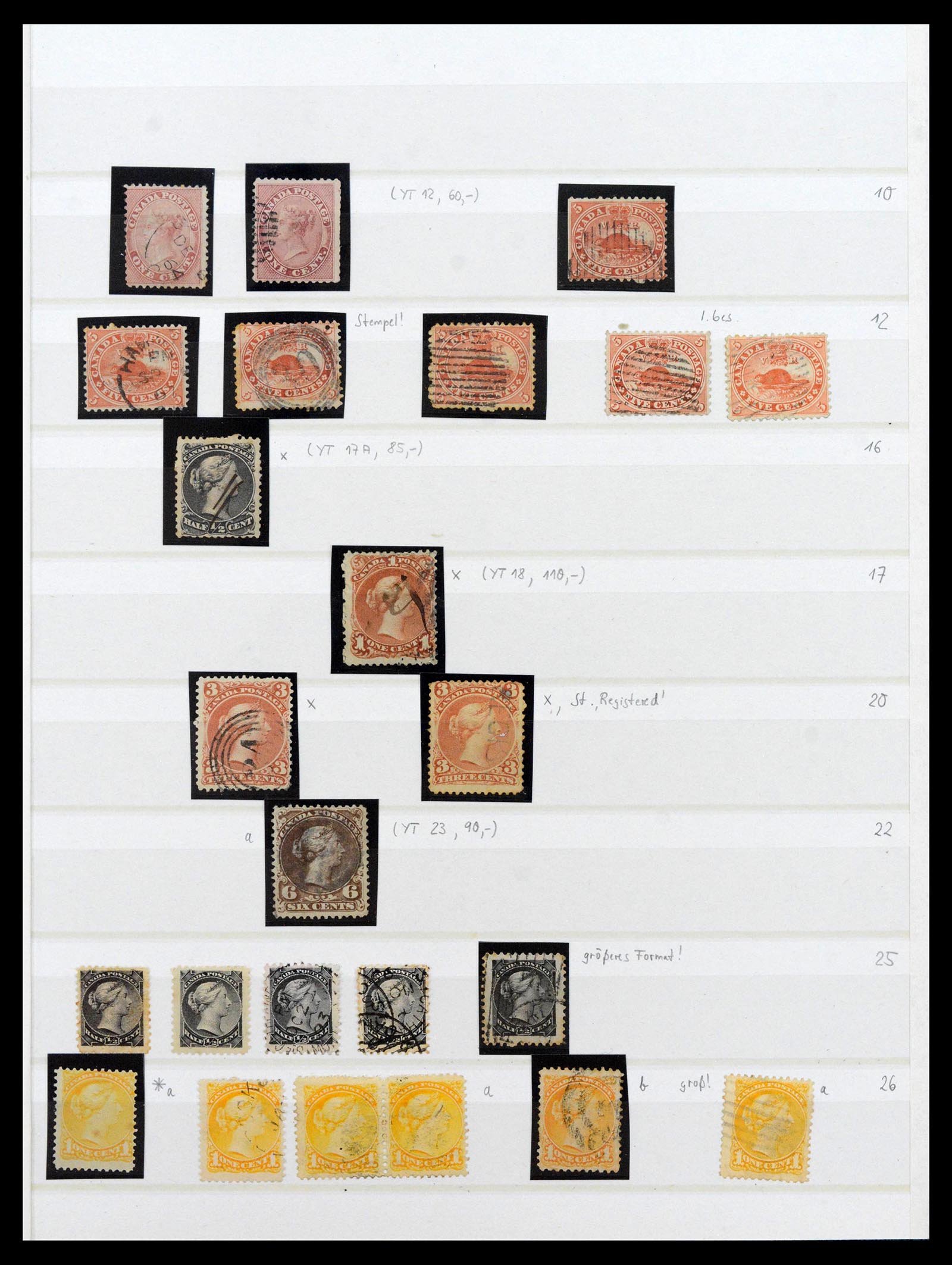 39199 0020 - Postzegelverzameling 39199 Canada en provinciën 1851-1970.