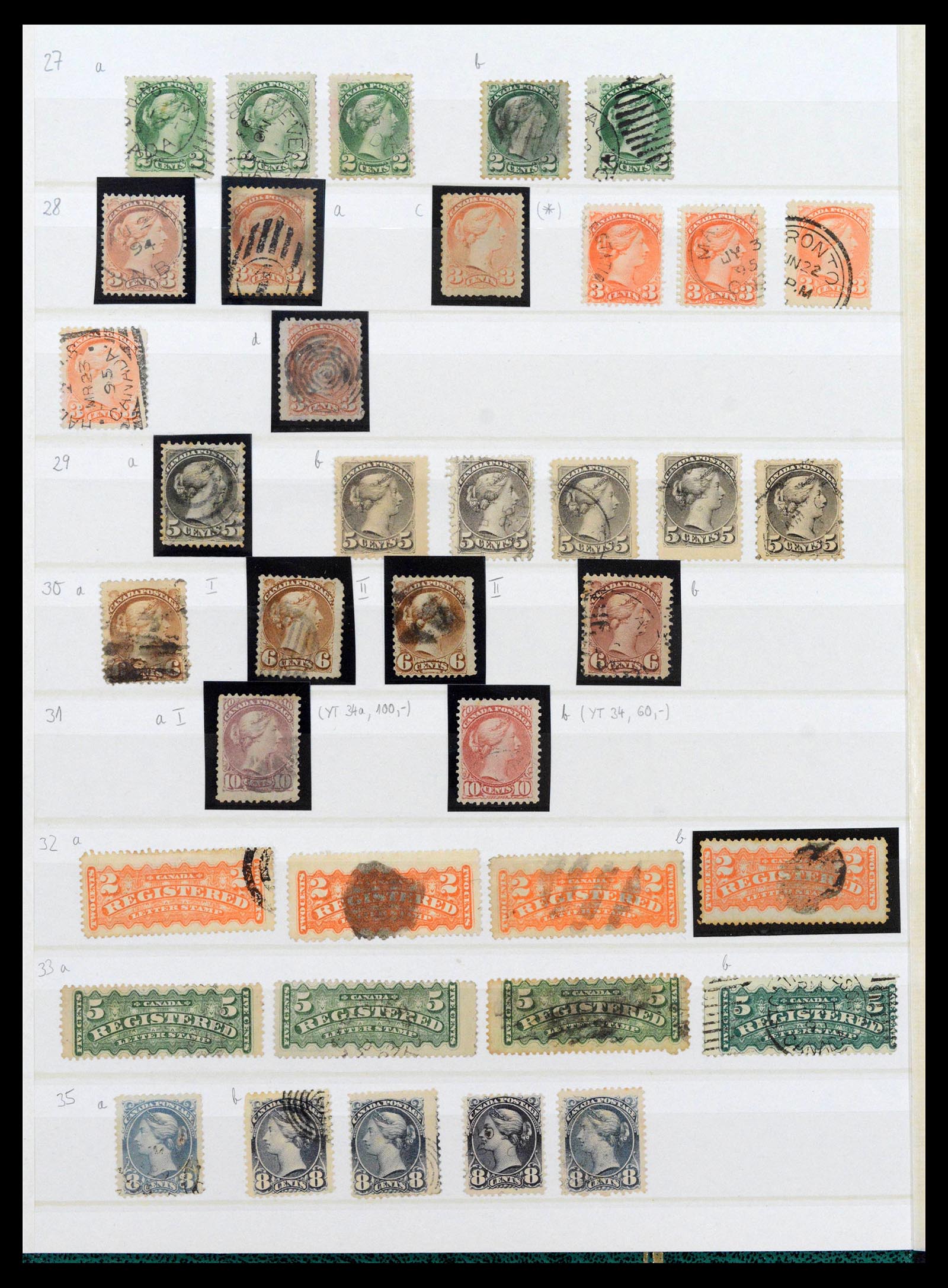 39199 0021 - Postzegelverzameling 39199 Canada en provinciën 1851-1970.