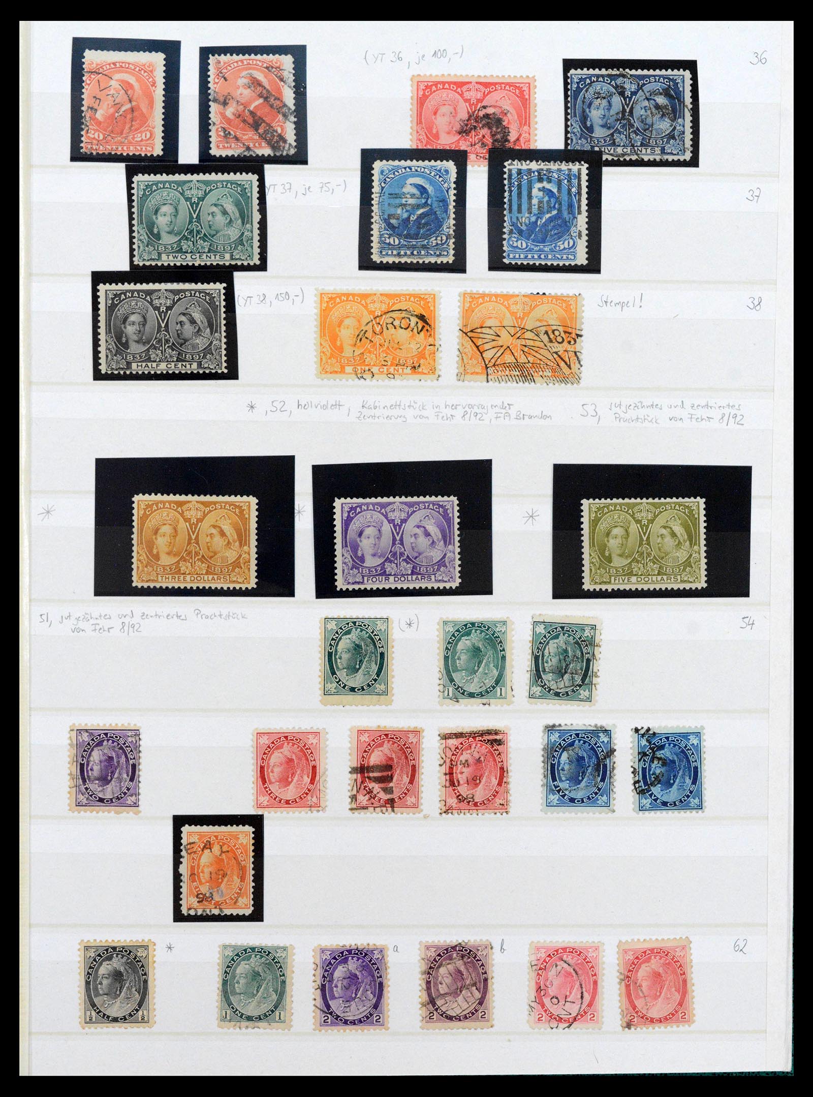39199 0022 - Postzegelverzameling 39199 Canada en provinciën 1851-1970.