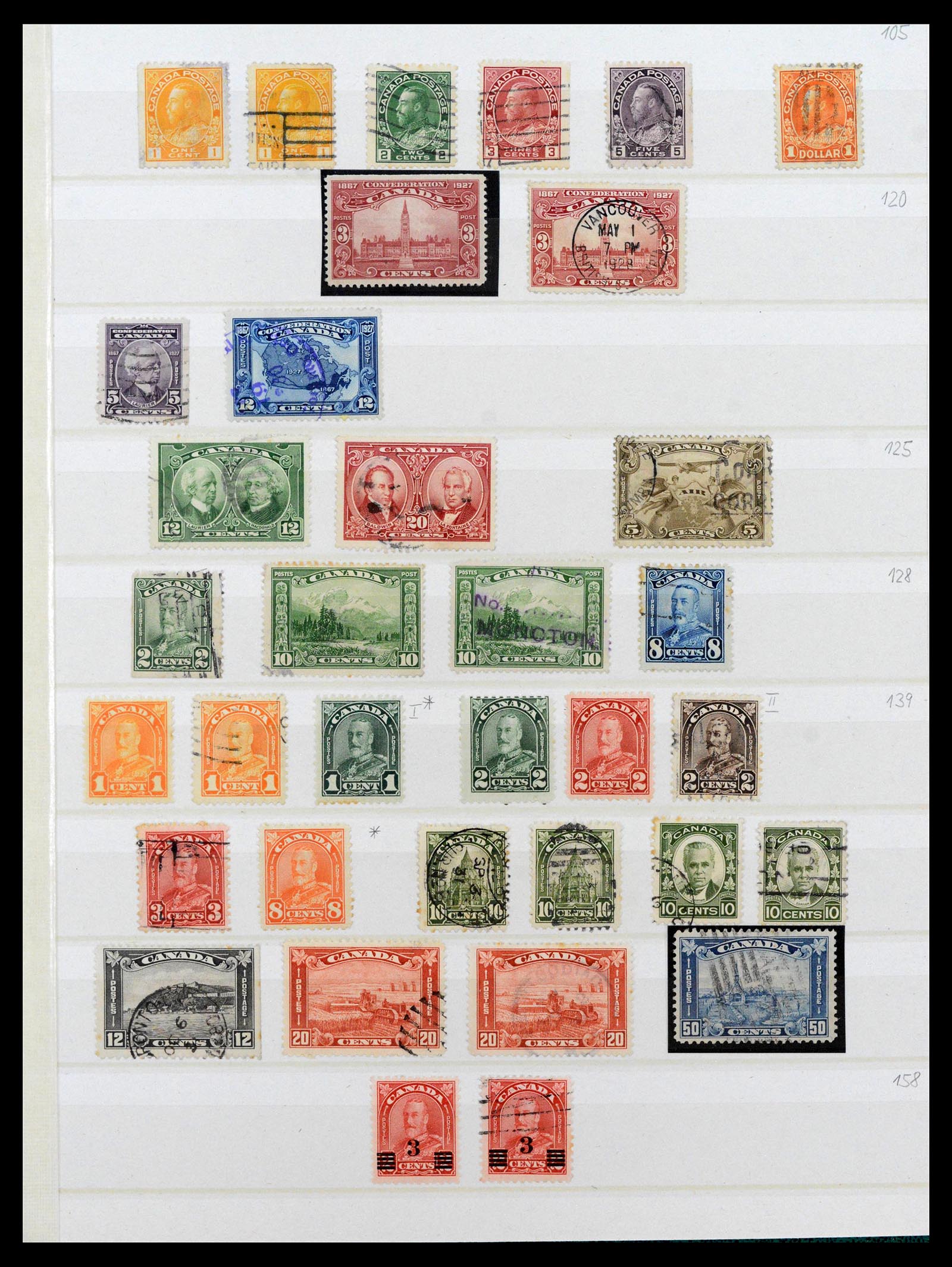 39199 0024 - Postzegelverzameling 39199 Canada en provinciën 1851-1970.