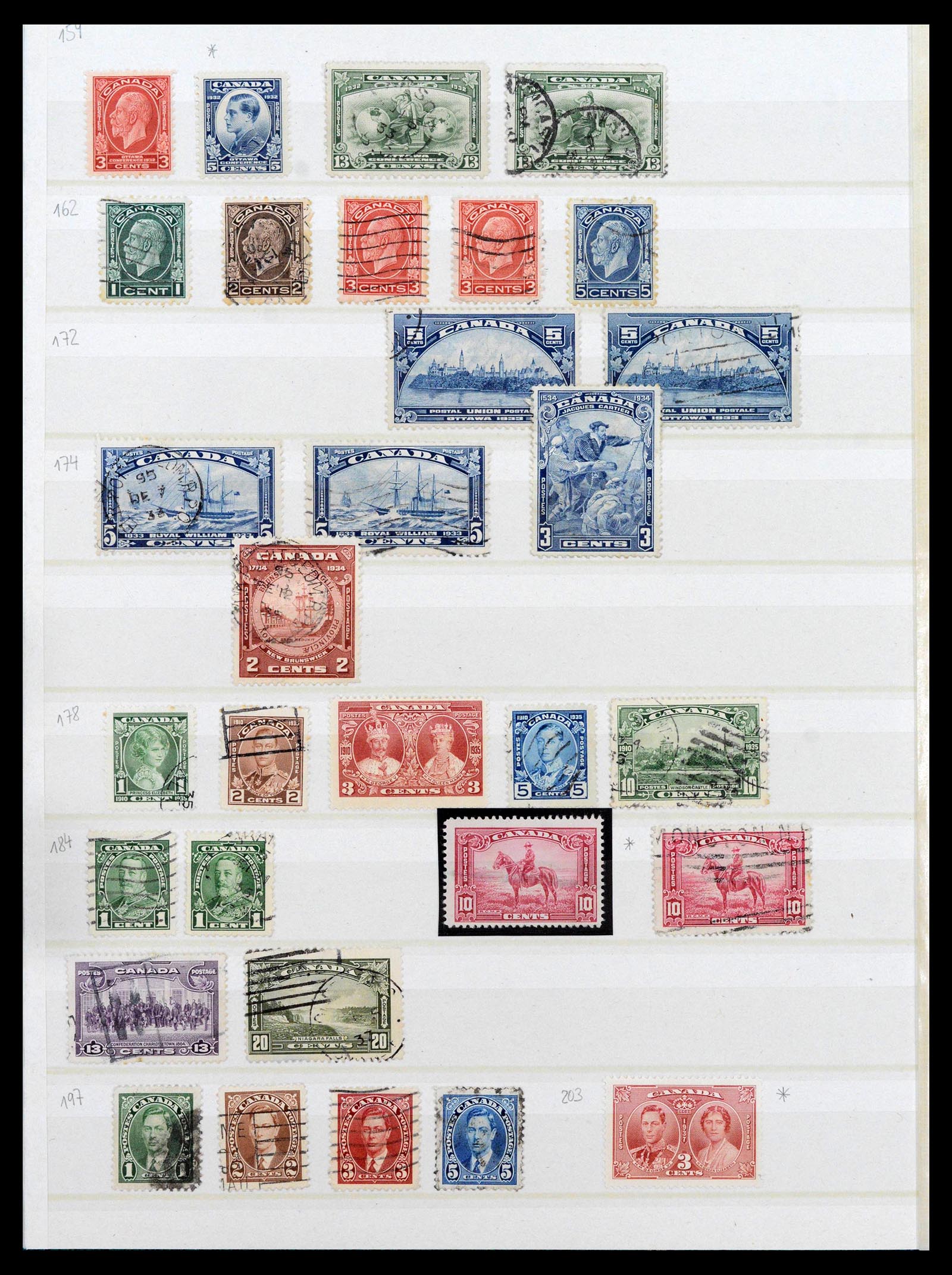 39199 0025 - Postzegelverzameling 39199 Canada en provinciën 1851-1970.