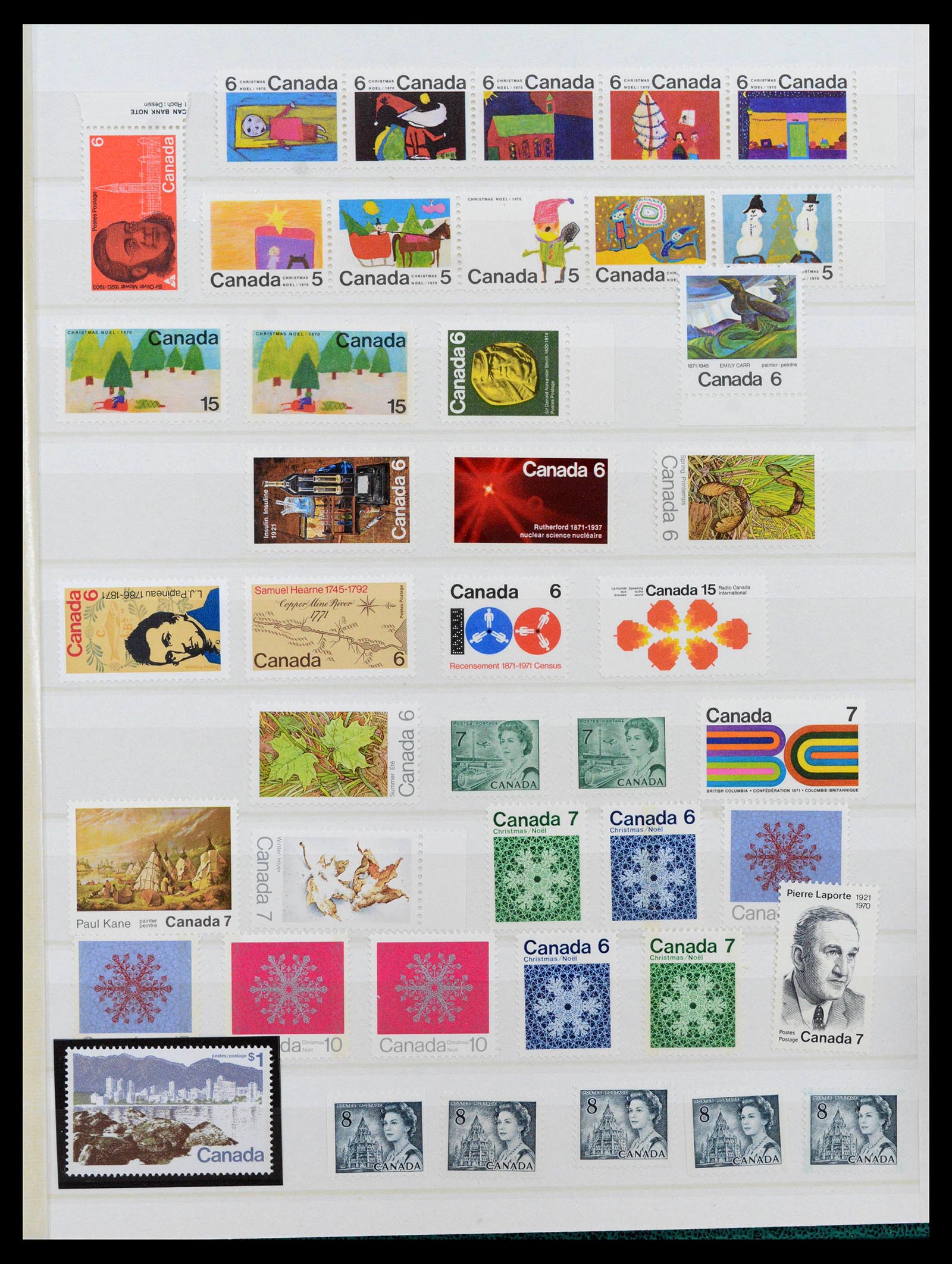 39199 0034 - Postzegelverzameling 39199 Canada en provinciën 1851-1970.