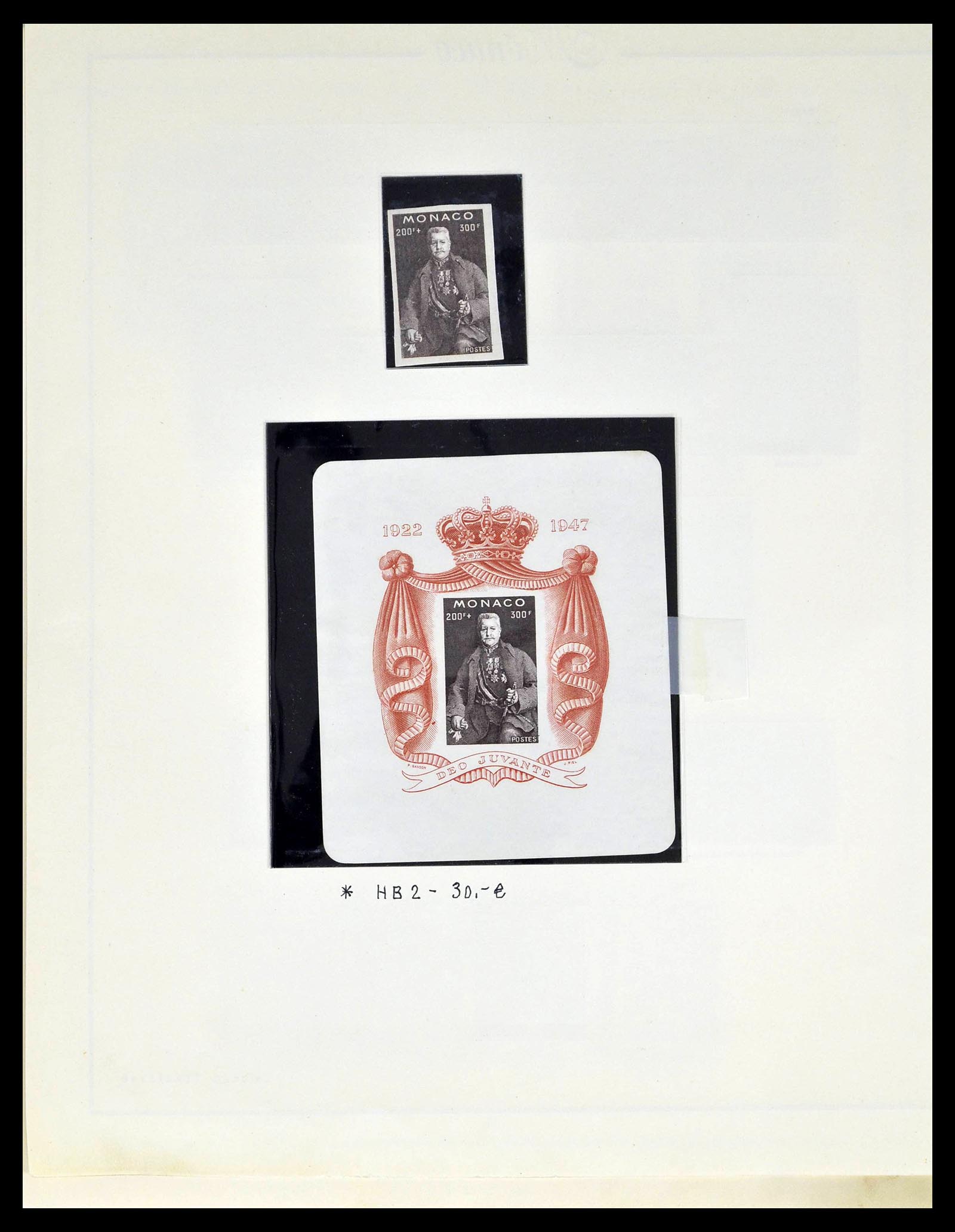 39205 0015 - Postzegelverzameling 39205 Monaco 1885-1982.