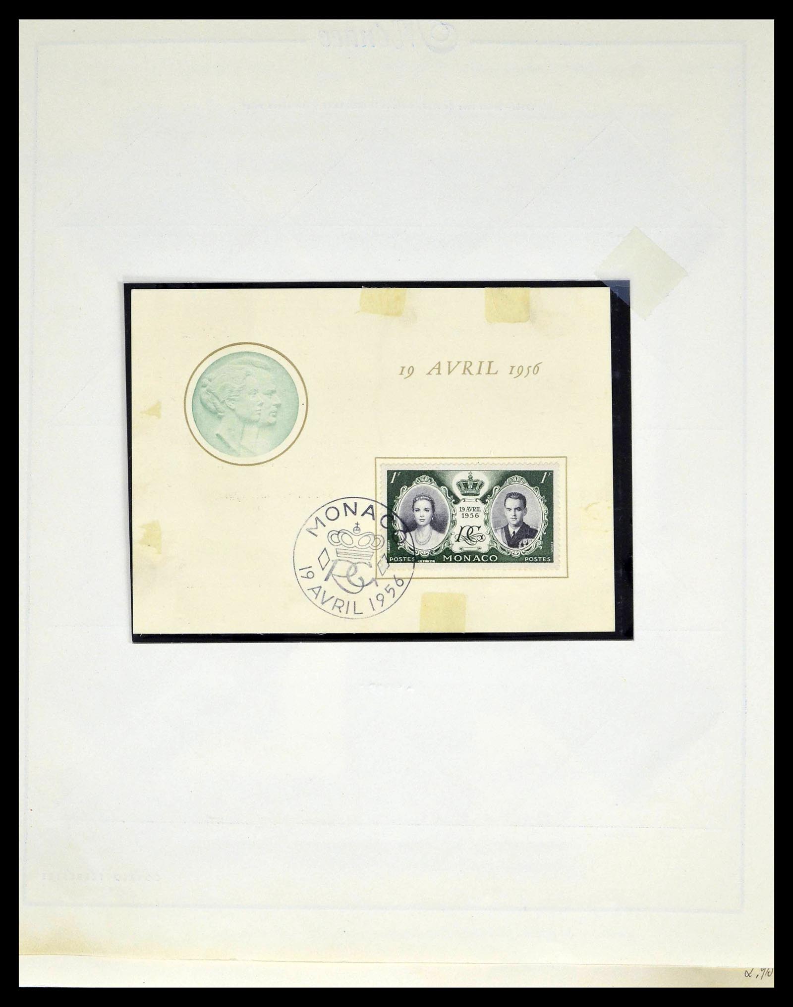 39205 0033 - Postzegelverzameling 39205 Monaco 1885-1982.