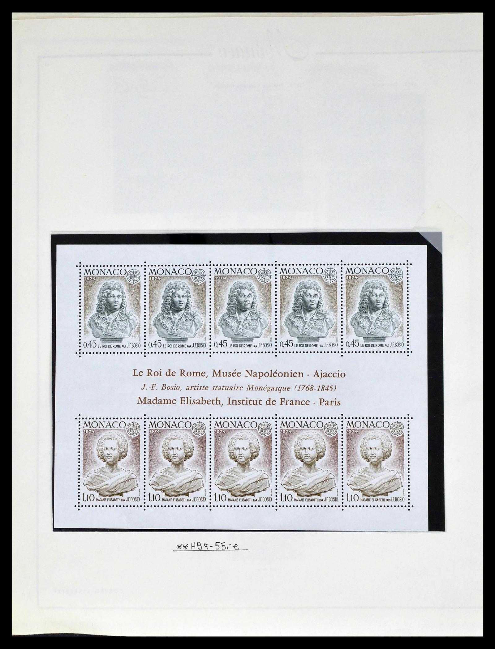 39205 0075 - Postzegelverzameling 39205 Monaco 1885-1982.