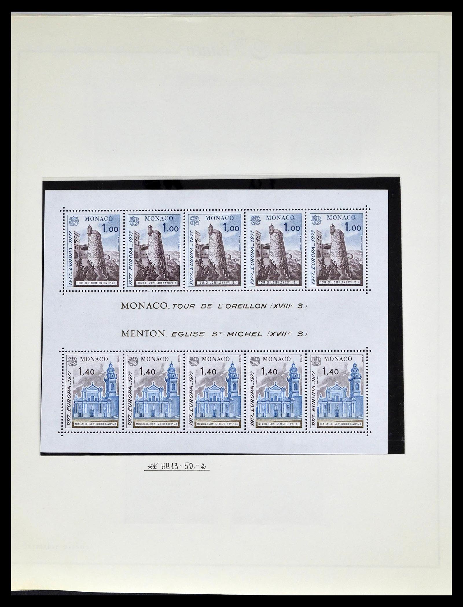 39205 0089 - Postzegelverzameling 39205 Monaco 1885-1982.