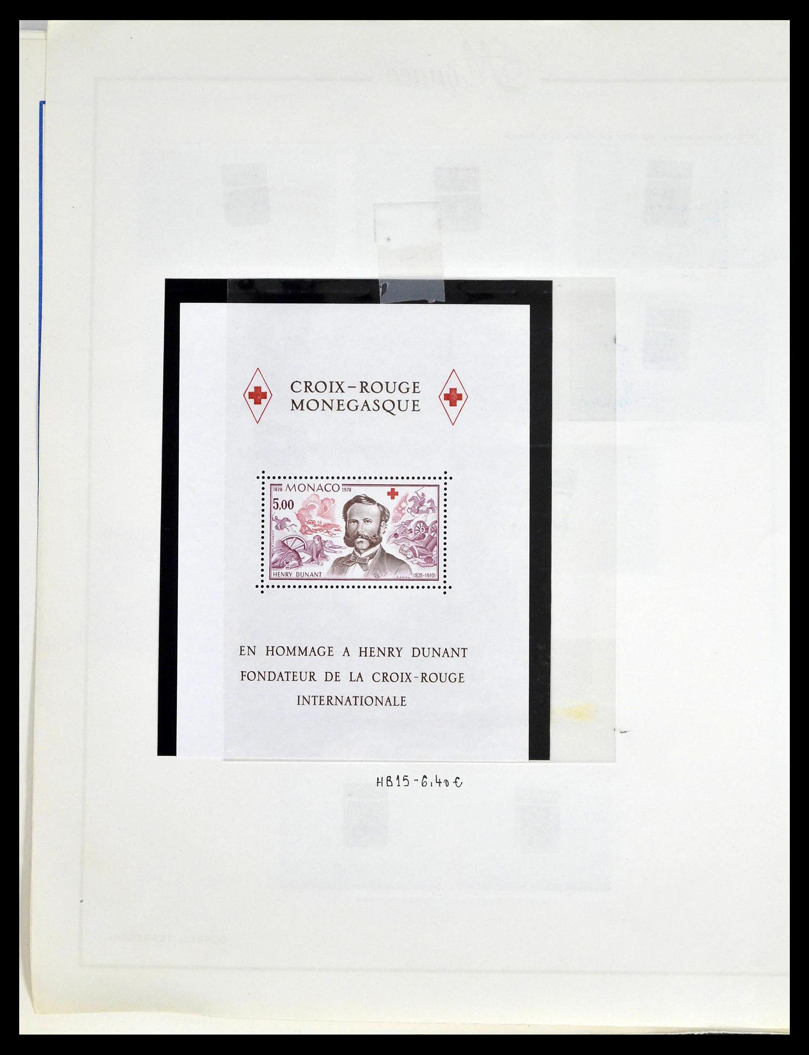 39205 0098 - Stamp collection 39205 Monaco 1885-1982.