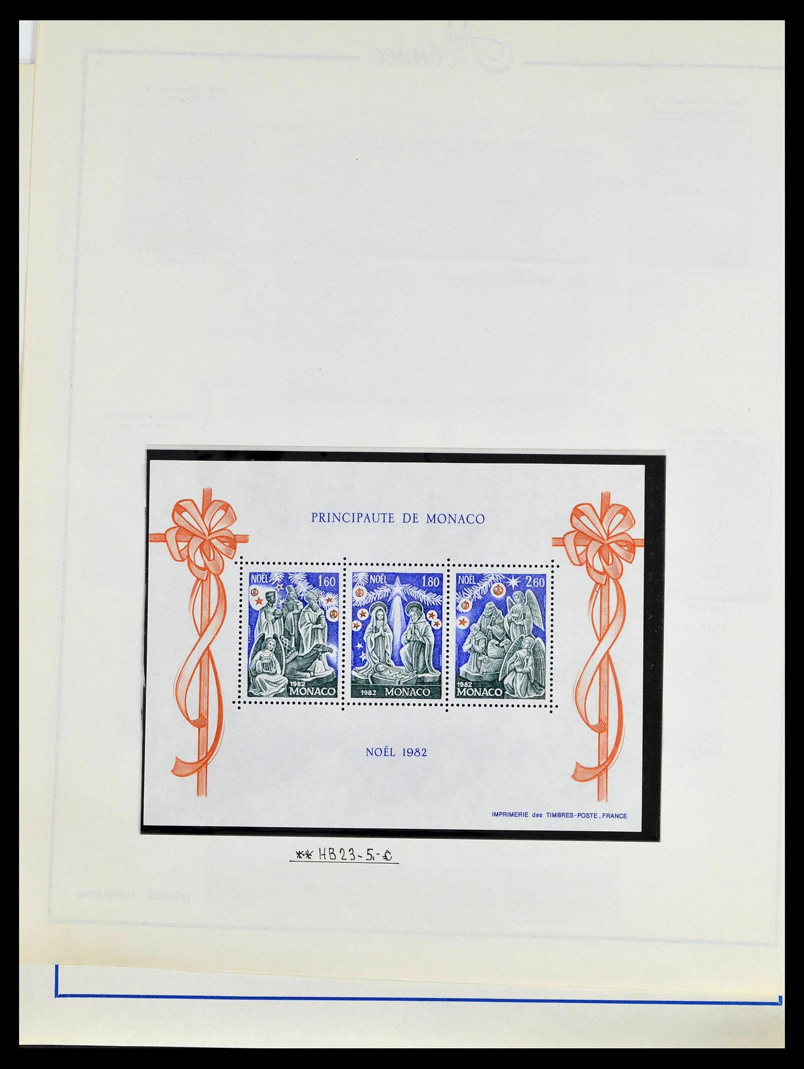 39205 0118 - Postzegelverzameling 39205 Monaco 1885-1982.