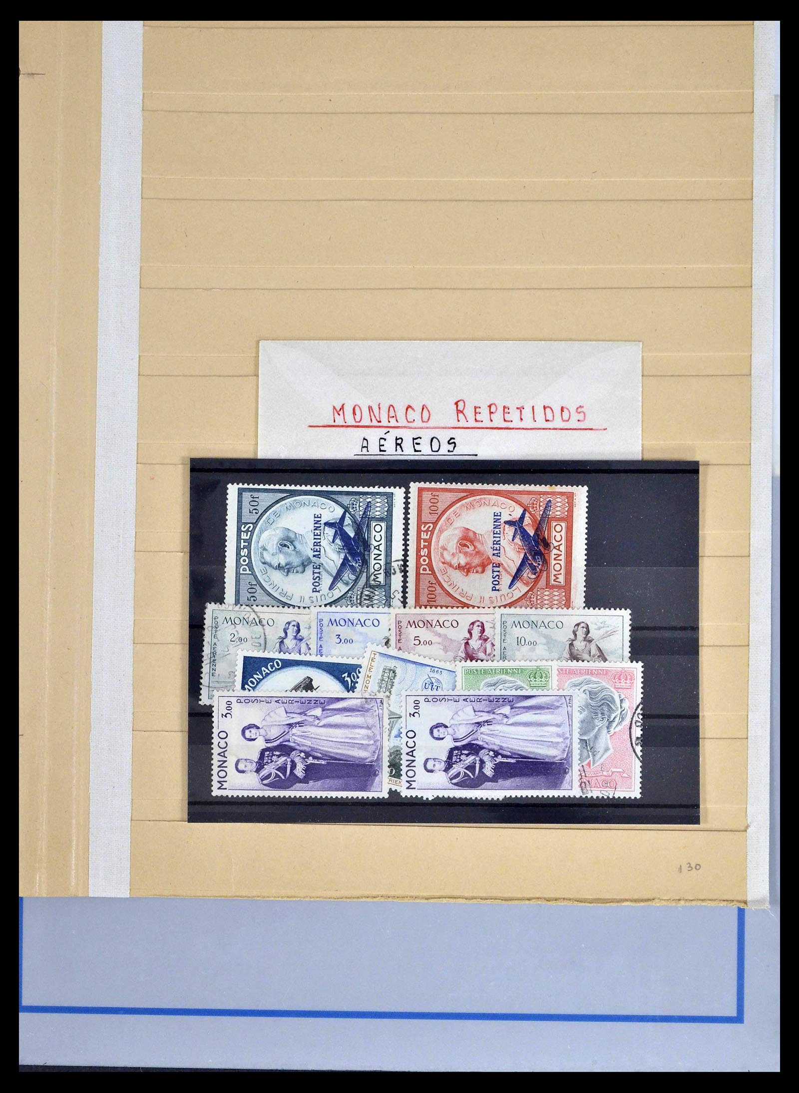 39205 0131 - Postzegelverzameling 39205 Monaco 1885-1982.