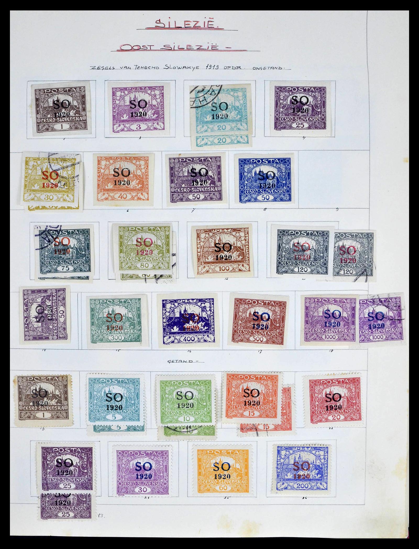 39207 0002 - Stamp collection 39207 Czechoslovakia 1918-1992.