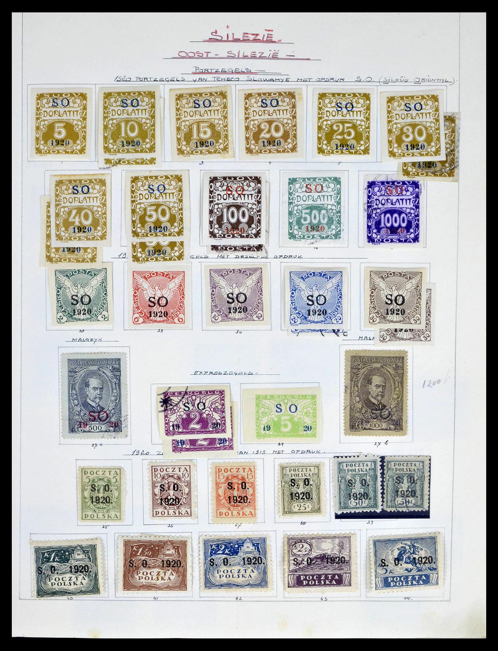 39207 0003 - Stamp collection 39207 Czechoslovakia 1918-1992.