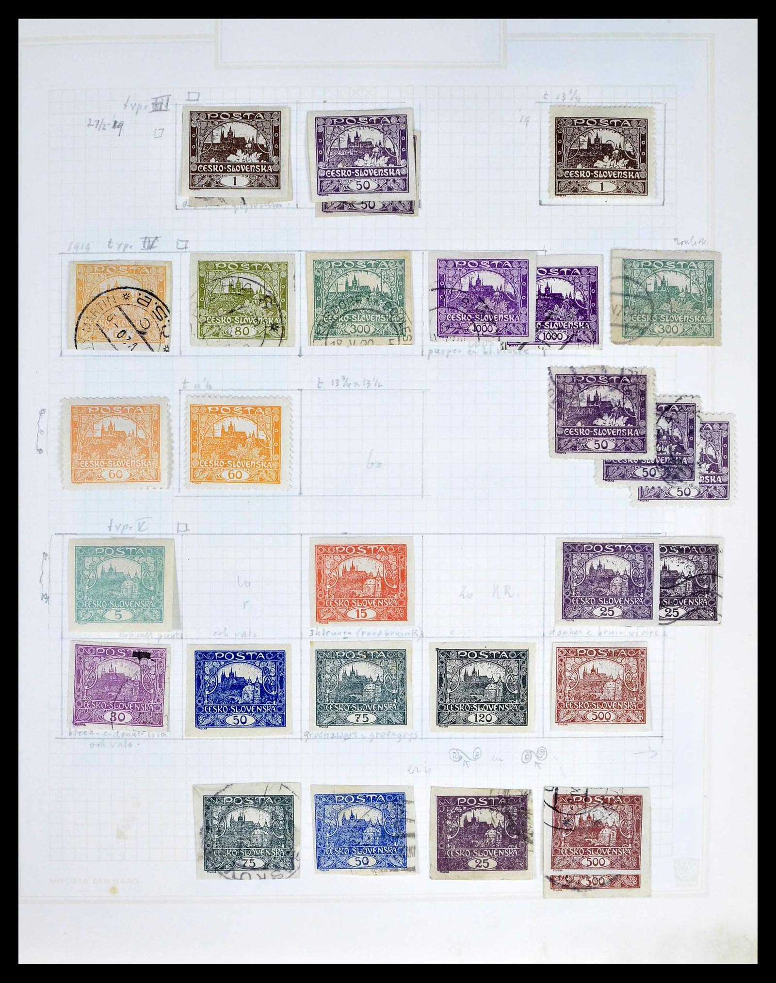 39207 0005 - Stamp collection 39207 Czechoslovakia 1918-1992.