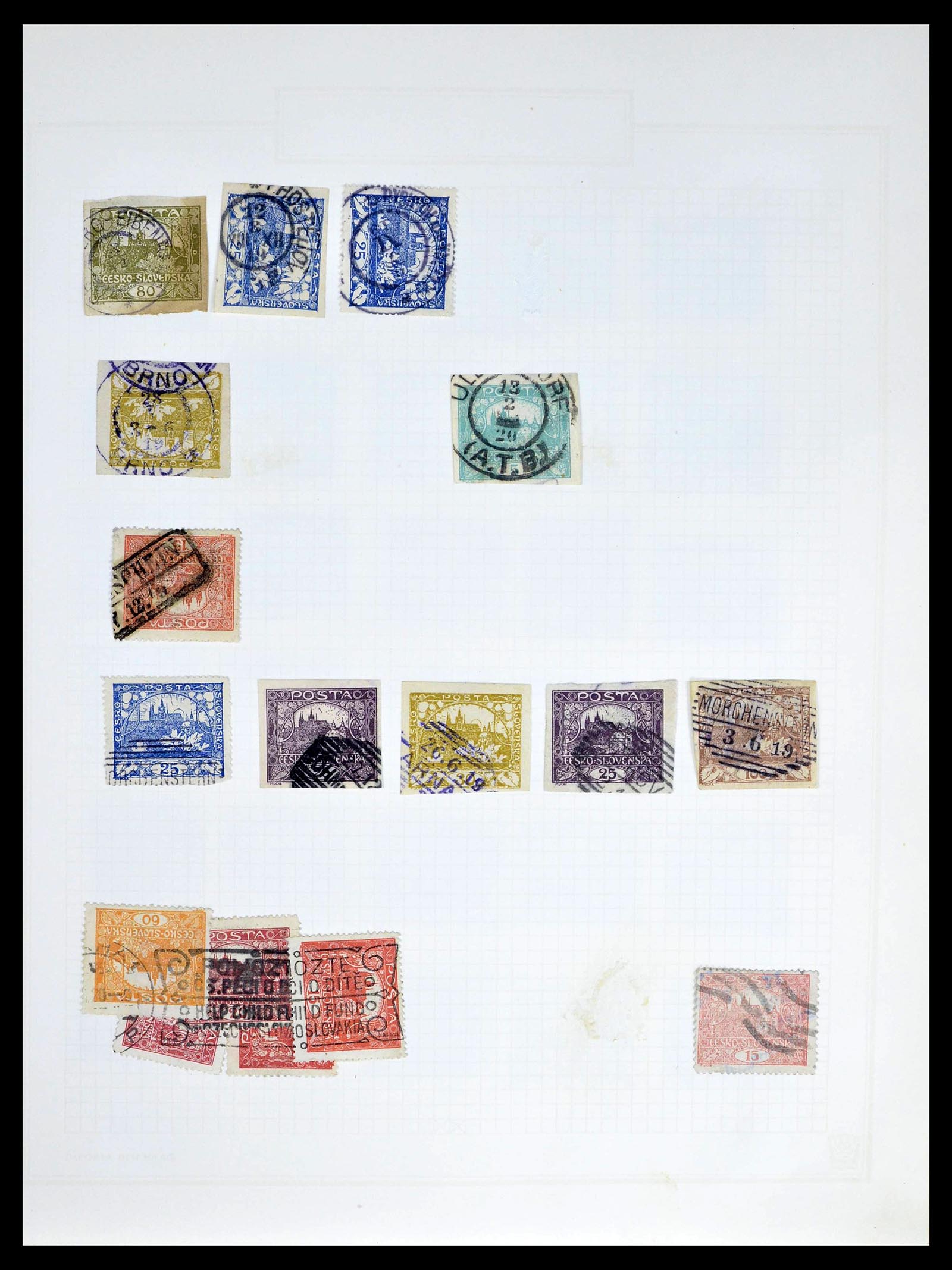 39207 0009 - Stamp collection 39207 Czechoslovakia 1918-1992.