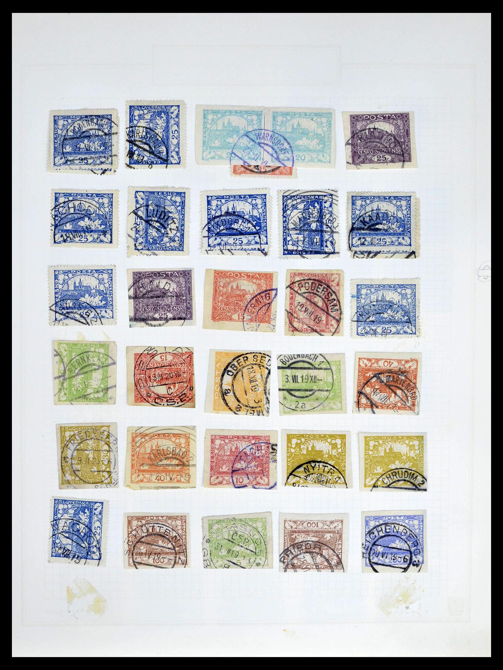 39207 0010 - Stamp collection 39207 Czechoslovakia 1918-1992.