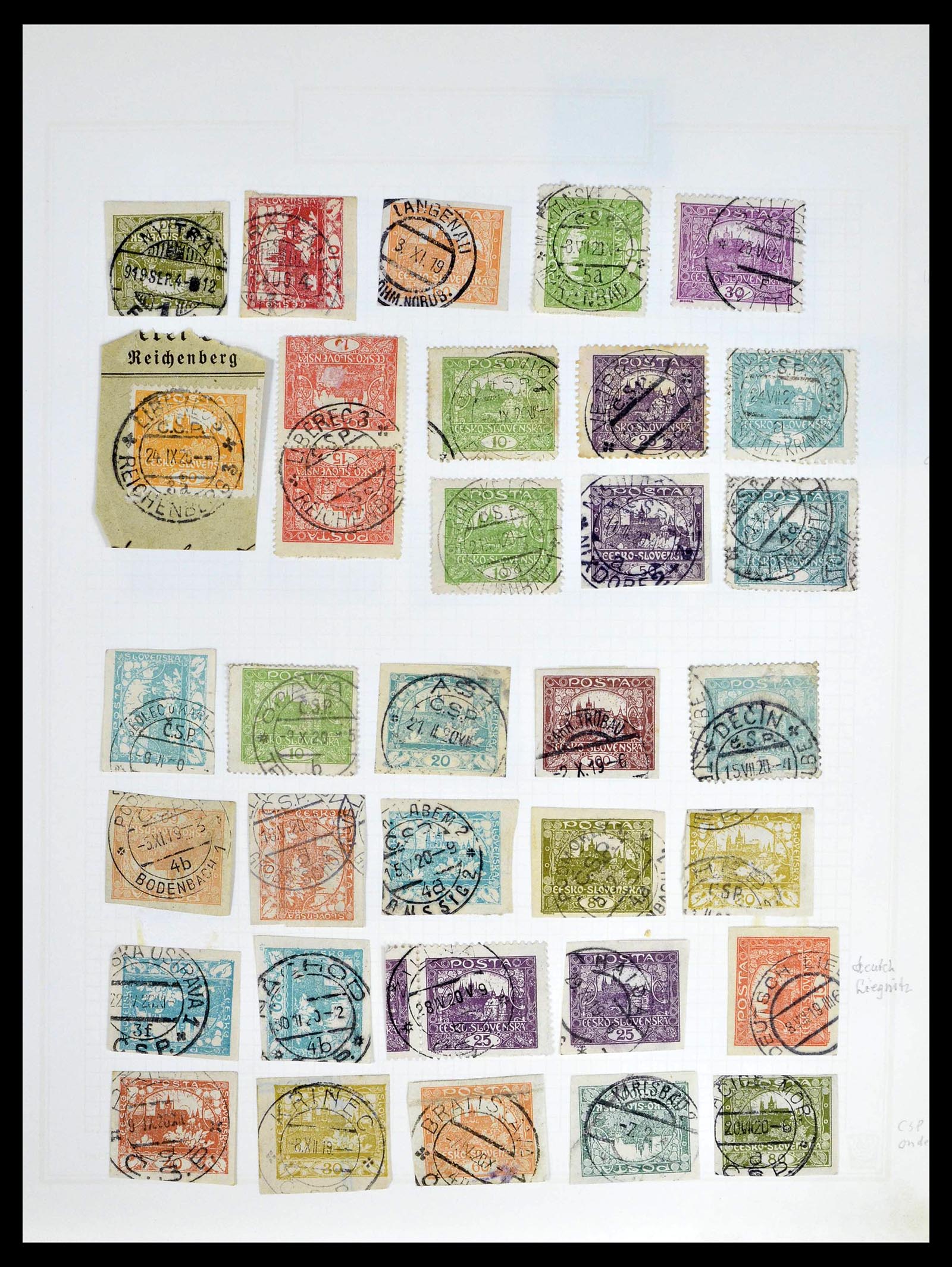 39207 0011 - Stamp collection 39207 Czechoslovakia 1918-1992.