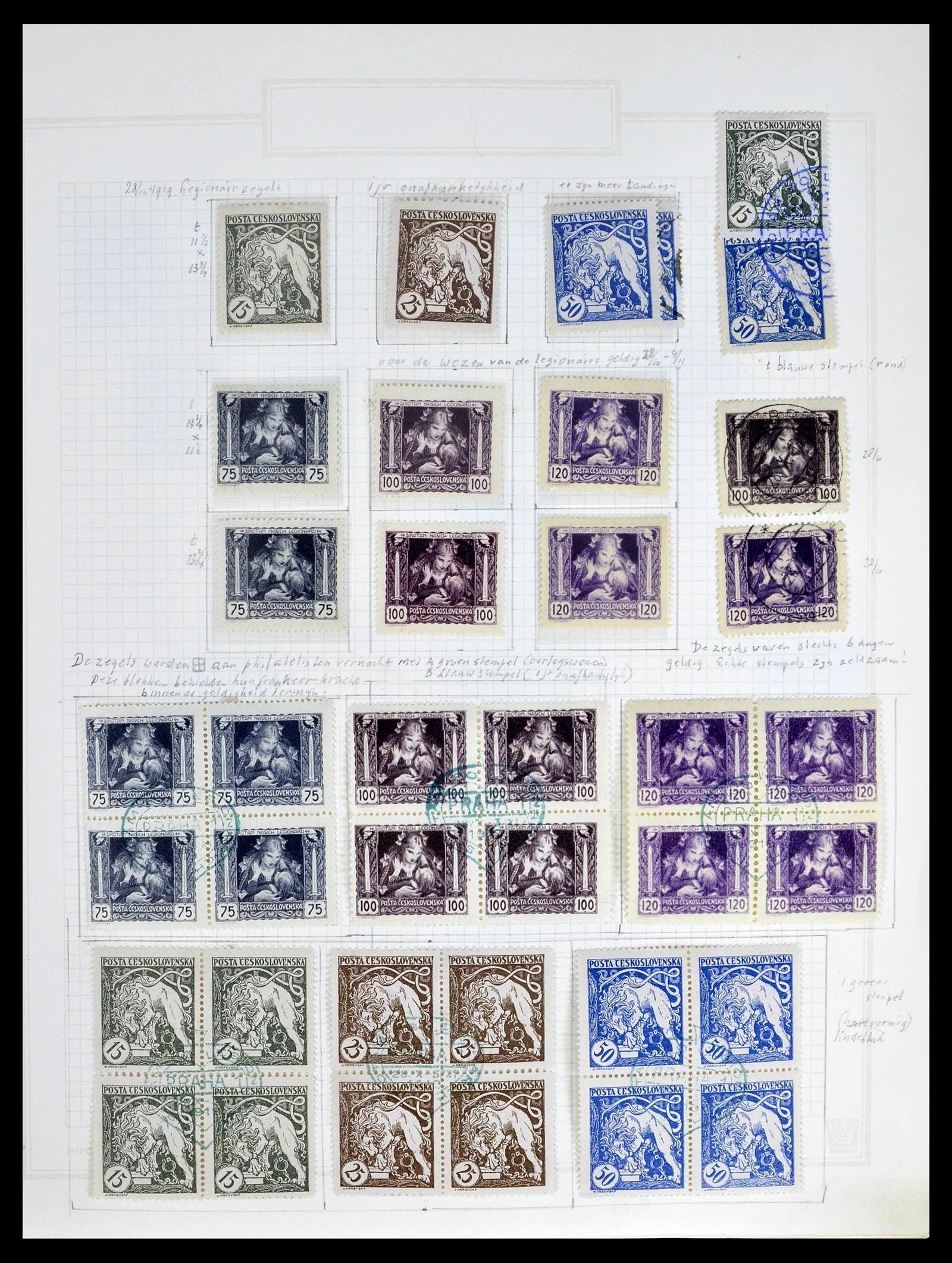 39207 0015 - Stamp collection 39207 Czechoslovakia 1918-1992.