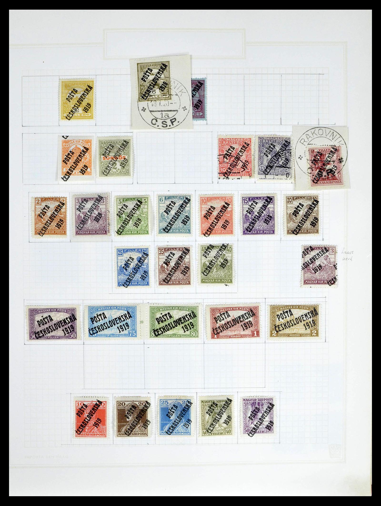 39207 0018 - Stamp collection 39207 Czechoslovakia 1918-1992.