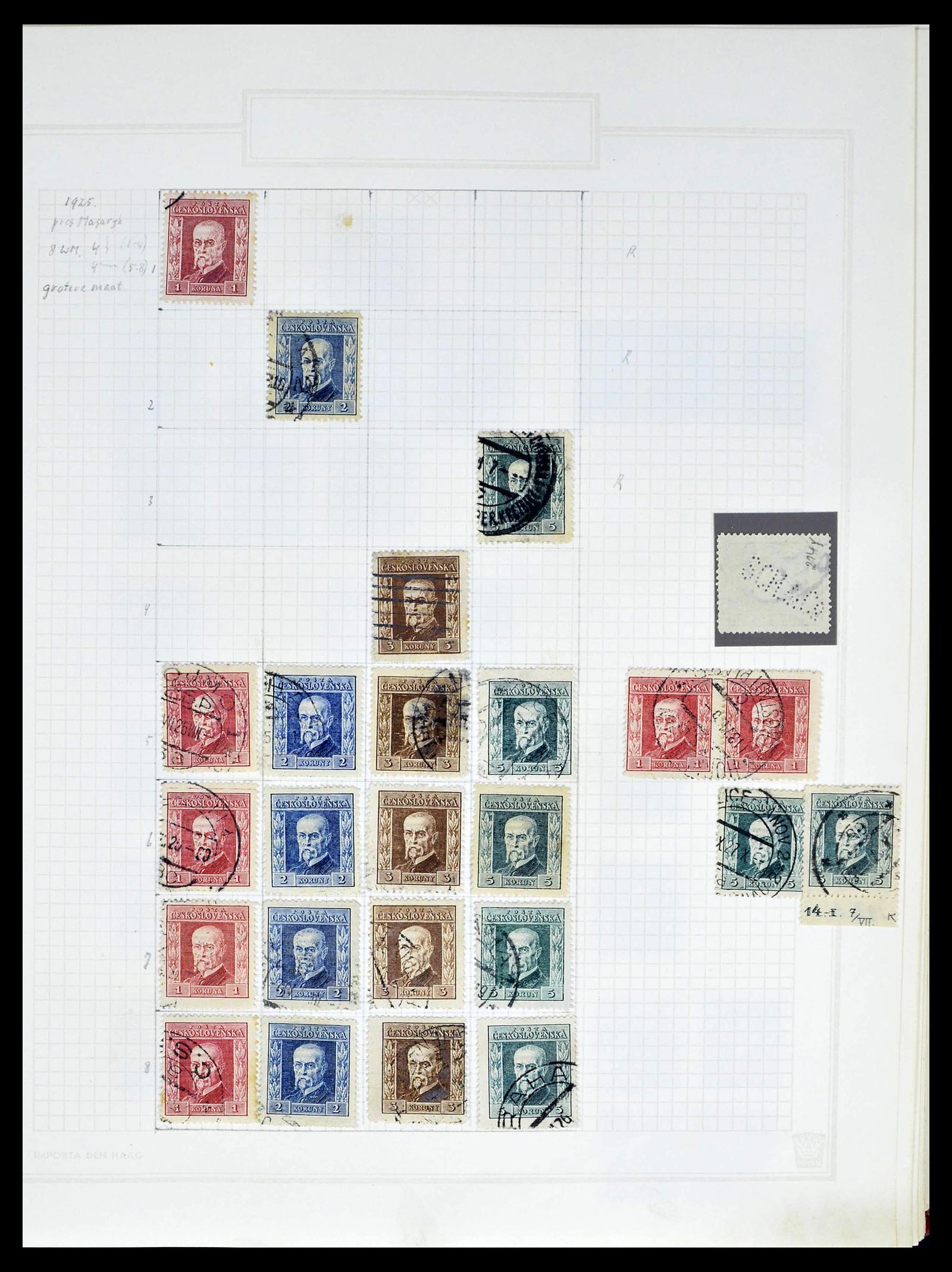 39207 0023 - Postzegelverzameling 39207 Tsjechoslowakije 1918-1992.