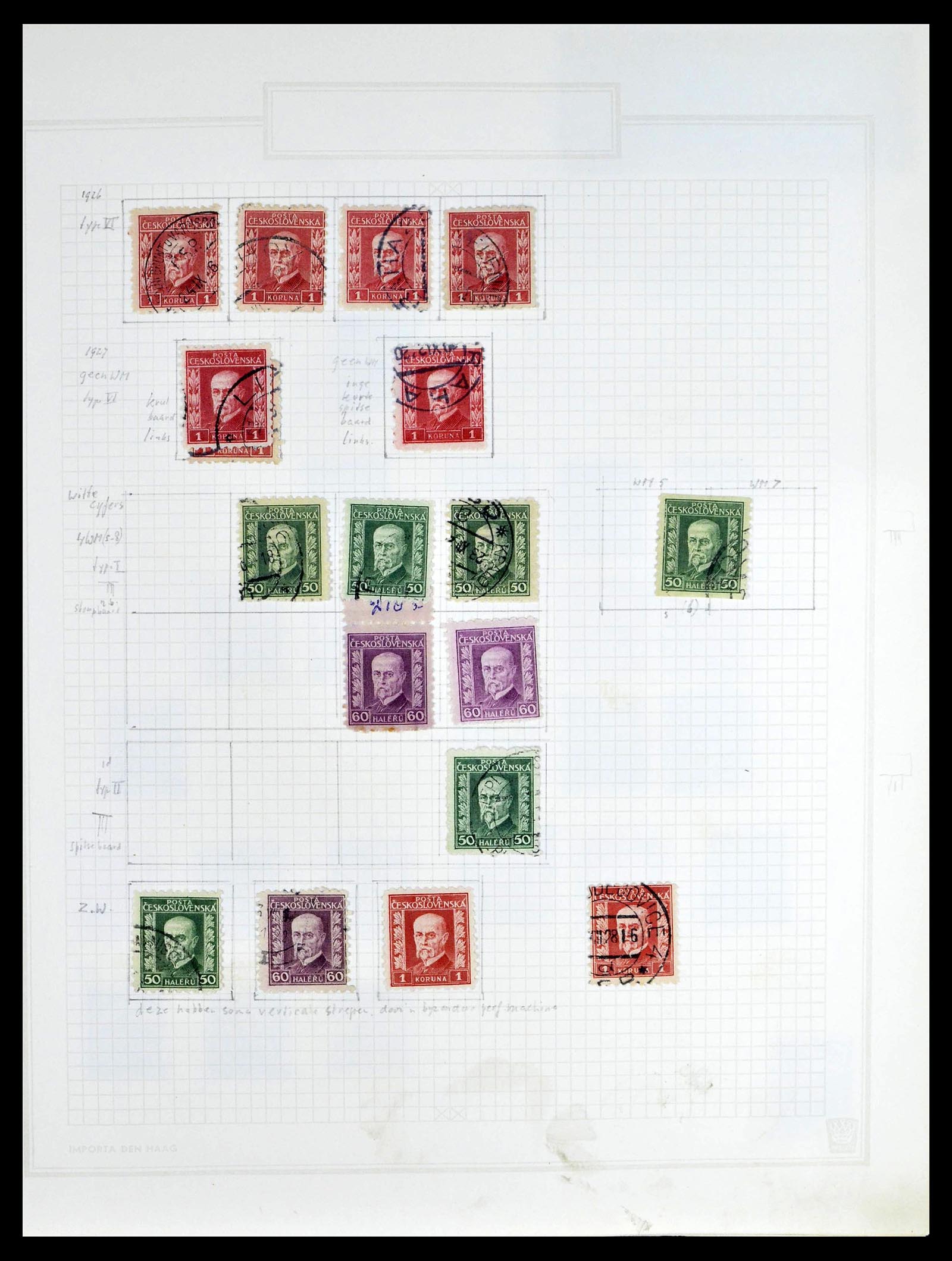 39207 0025 - Postzegelverzameling 39207 Tsjechoslowakije 1918-1992.