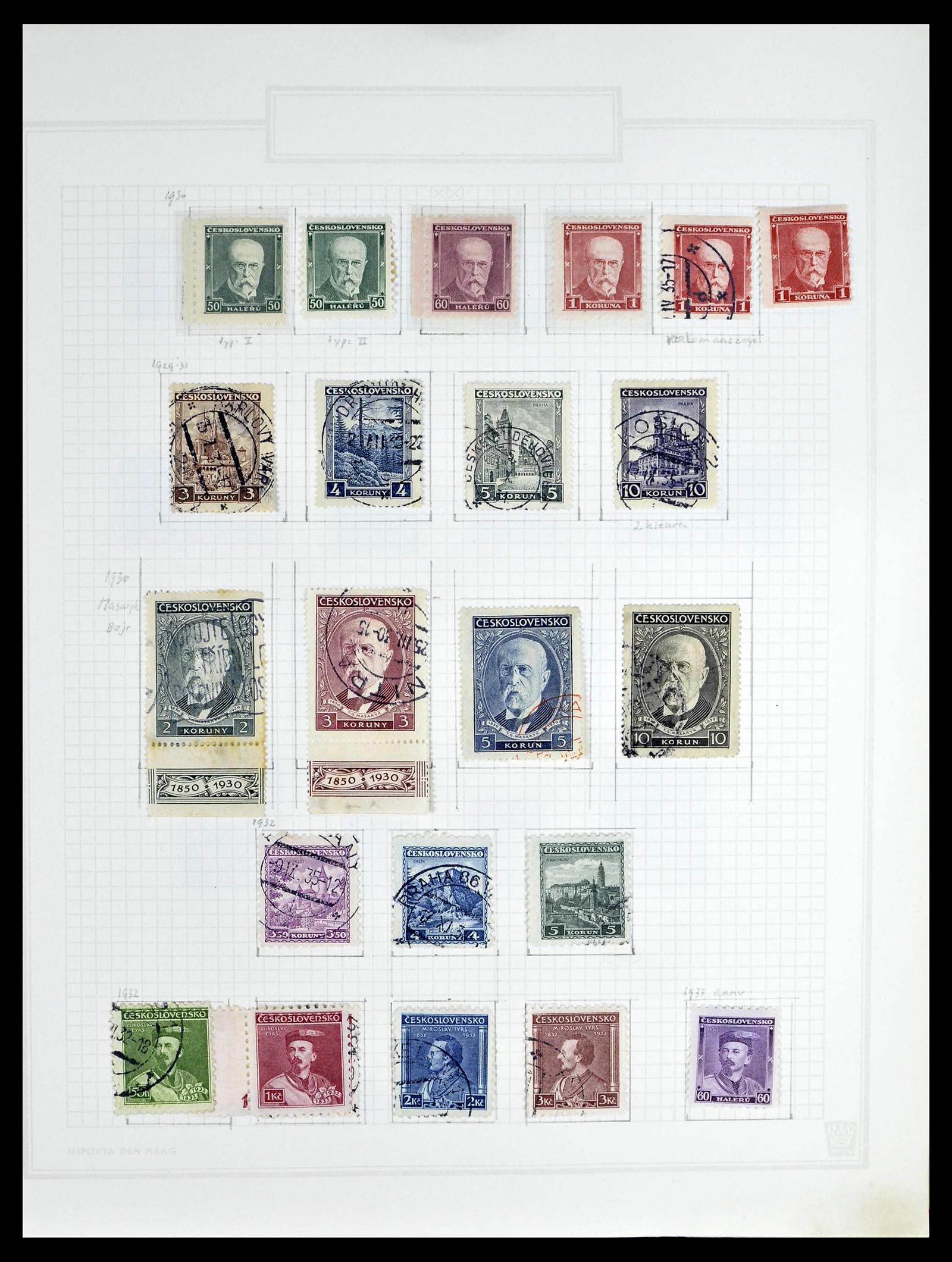 39207 0029 - Postzegelverzameling 39207 Tsjechoslowakije 1918-1992.