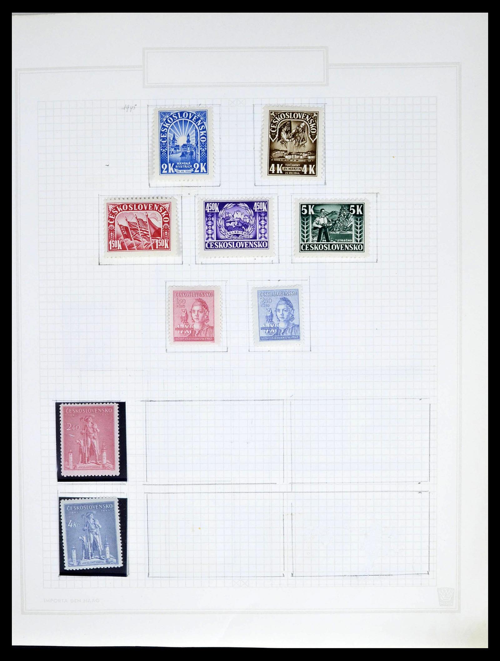 39207 0051 - Stamp collection 39207 Czechoslovakia 1918-1992.
