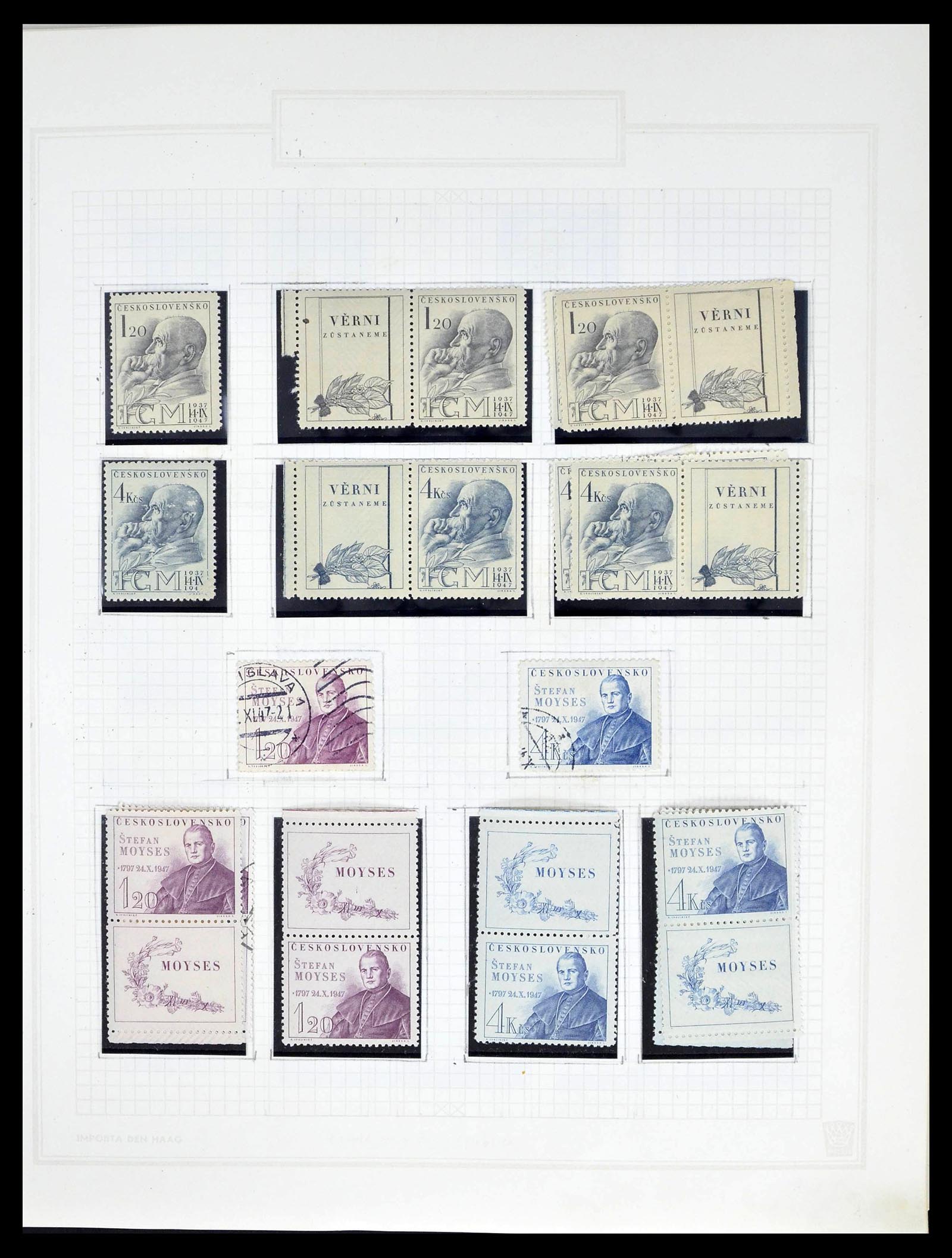 39207 0063 - Stamp collection 39207 Czechoslovakia 1918-1992.