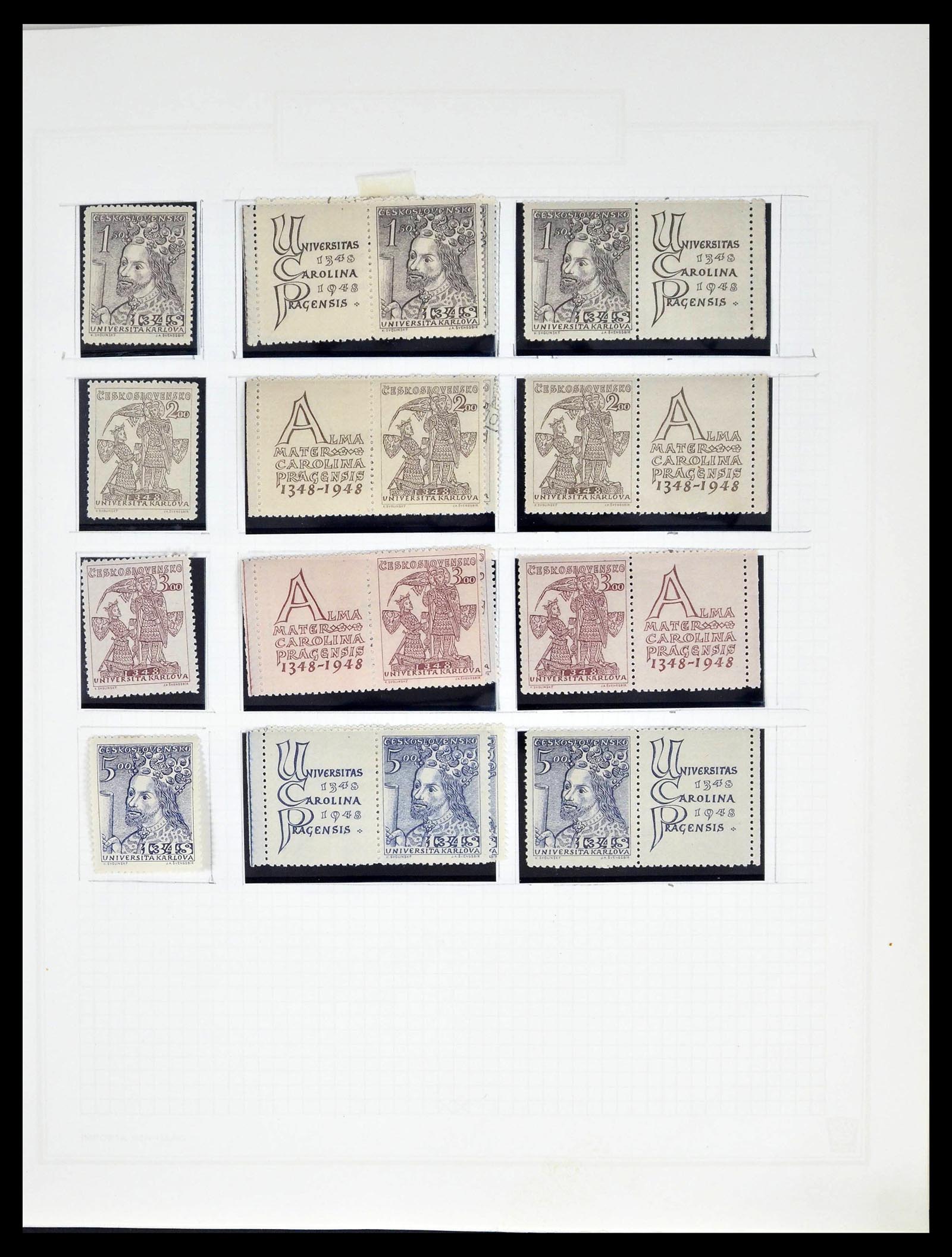 39207 0065 - Stamp collection 39207 Czechoslovakia 1918-1992.